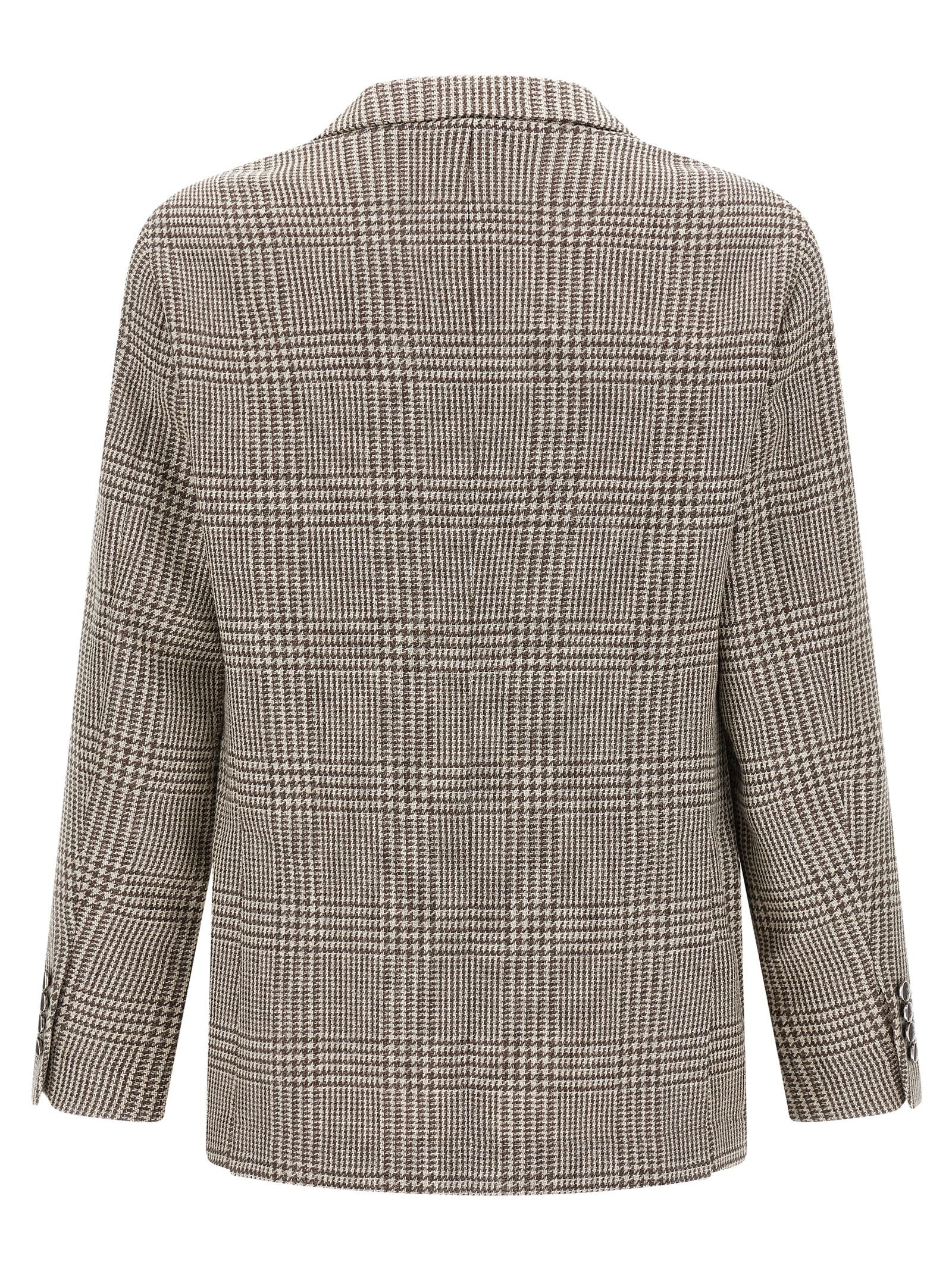 Brunello Cucinelli Houndstooth Blazer