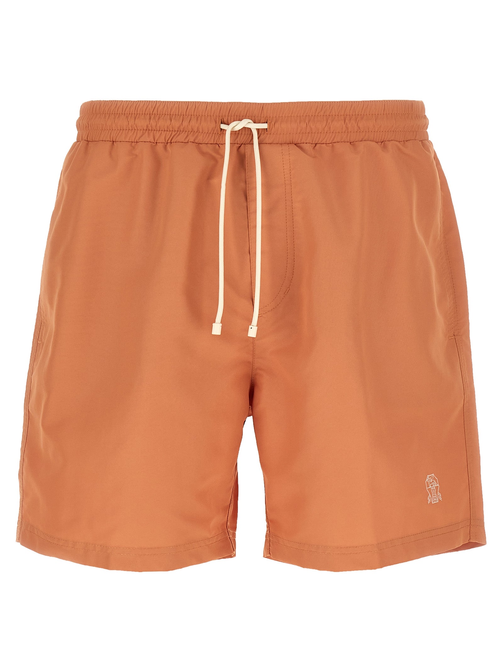 Brunello Cucinelli Logo Embroidery Swimsuit