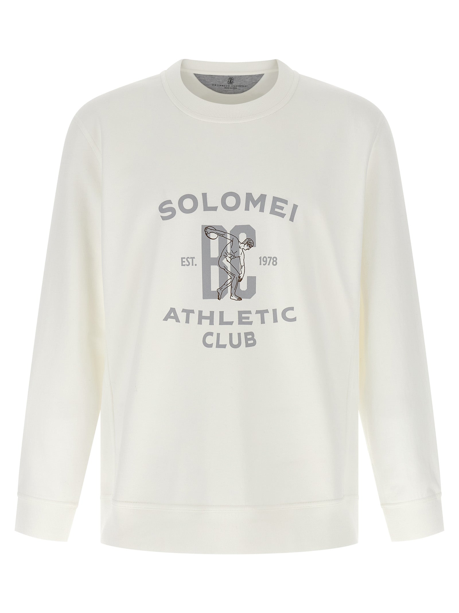 Brunello Cucinelli Techno Cotton Sweatshirt