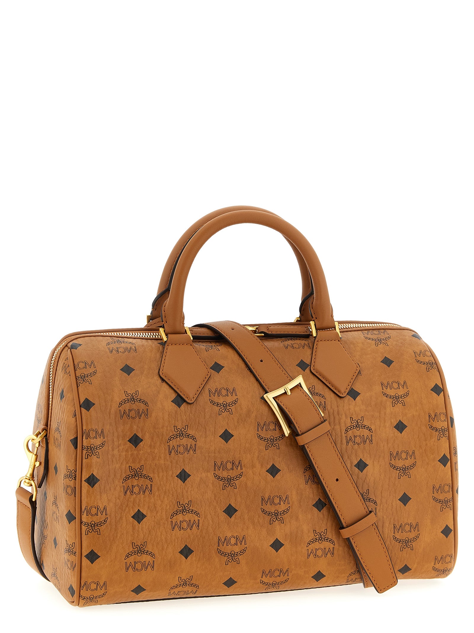 Mcm 'Ella Boston' Medium Handbag