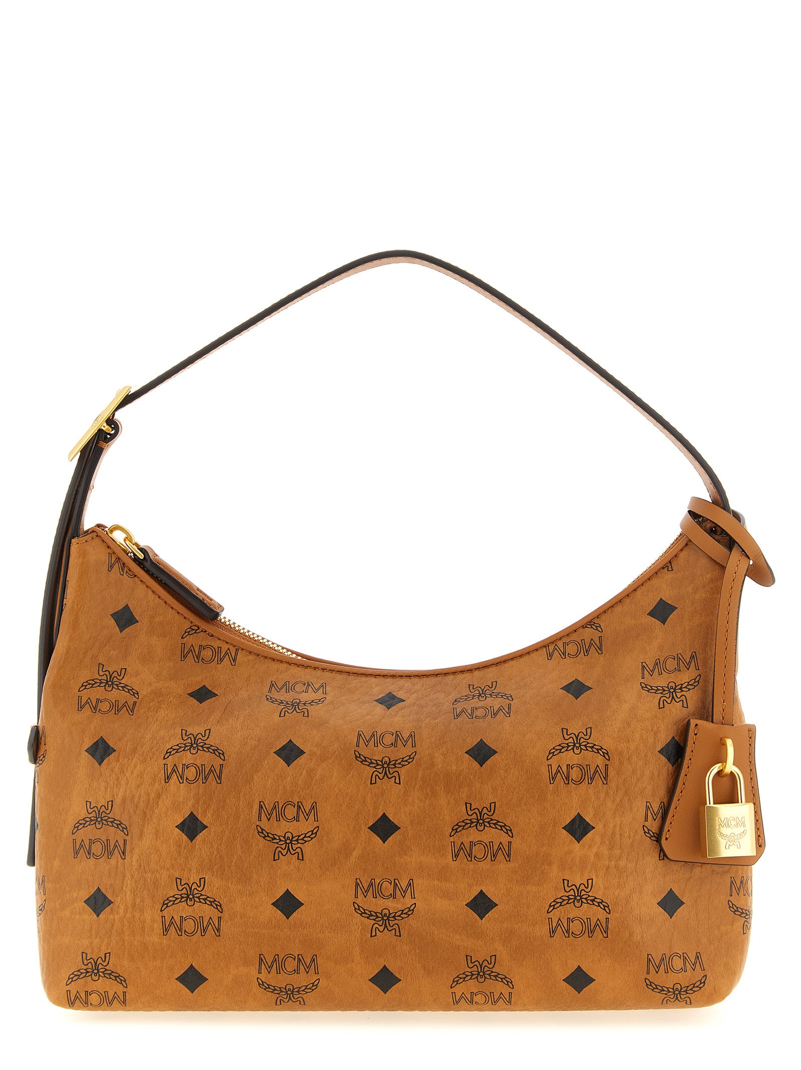 Mcm 'Aren Hobo' Small Shoulder Bag