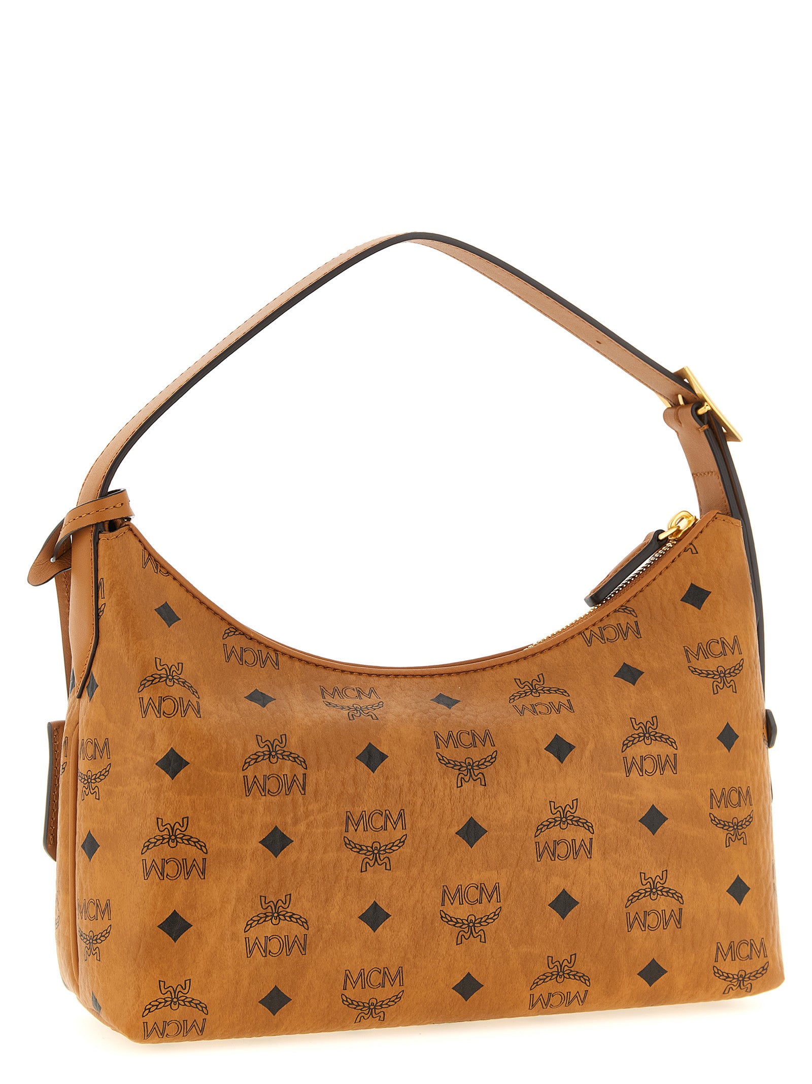 Mcm 'Aren Hobo' Small Shoulder Bag