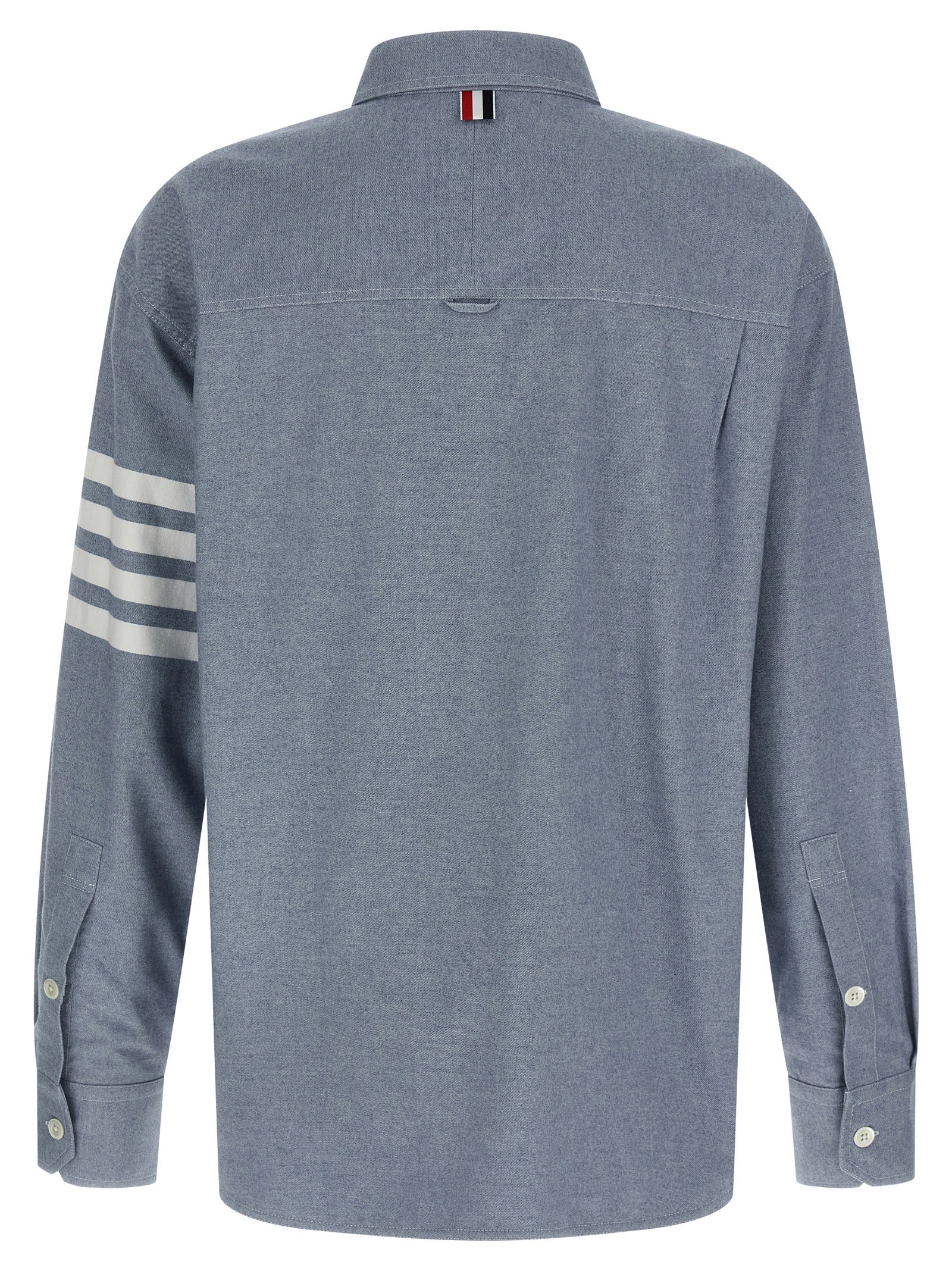 Thom Browne '4Bar' Flannel Shirt