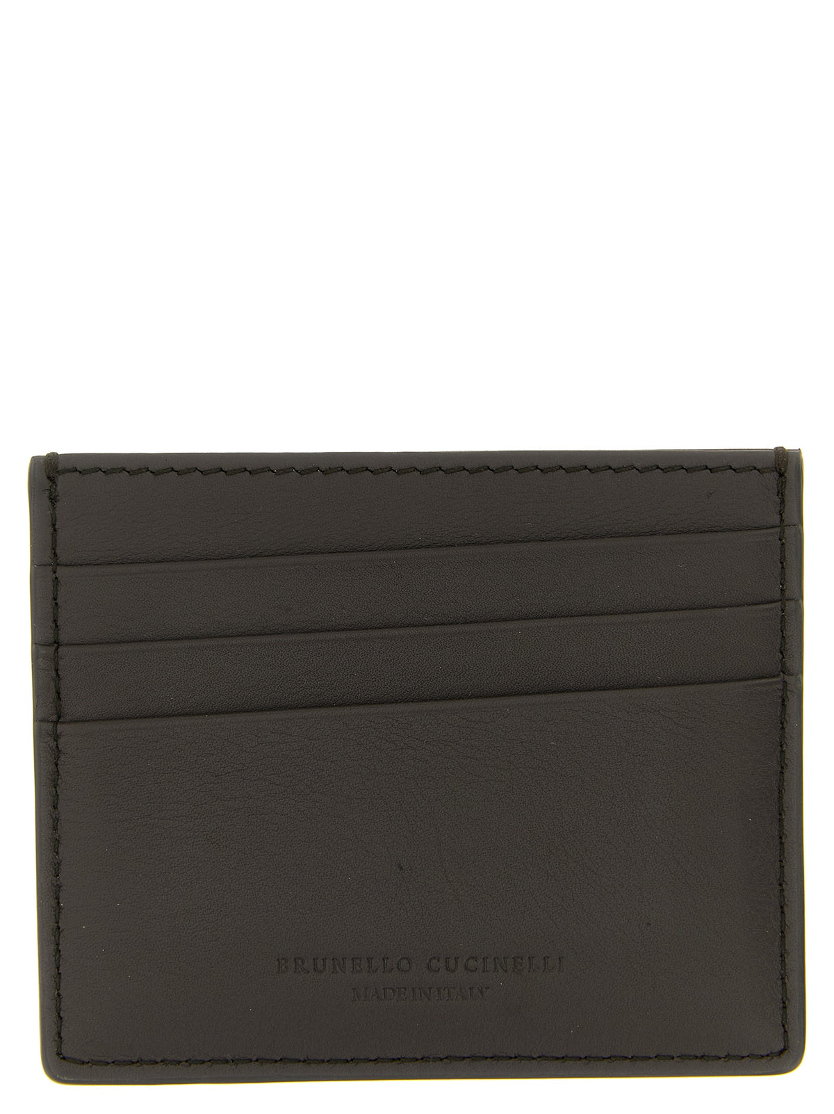 Brunello Cucinelli Logo Card Holder