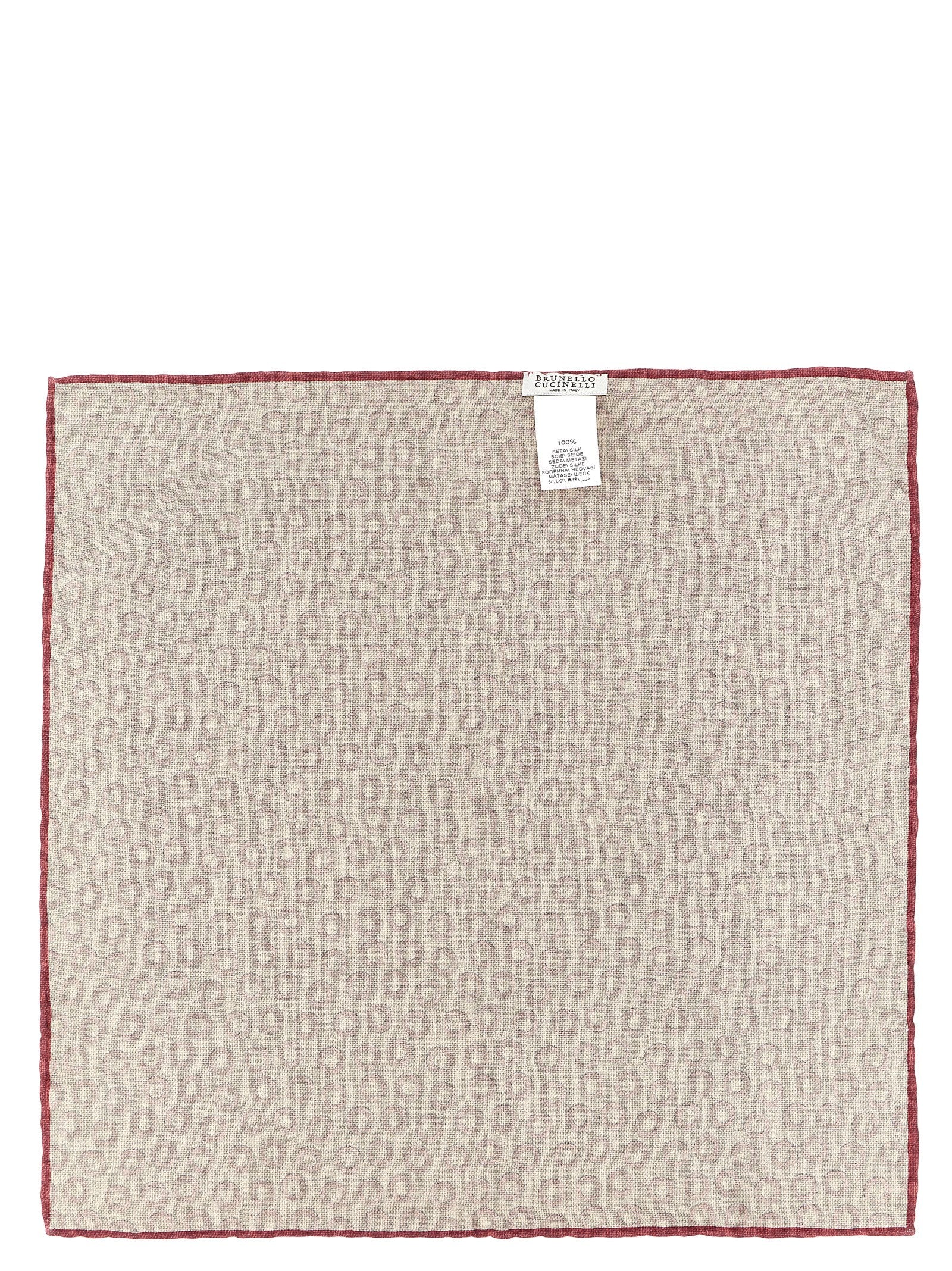 Brunello Cucinelli Polka Dot Pocket Clutch Bag