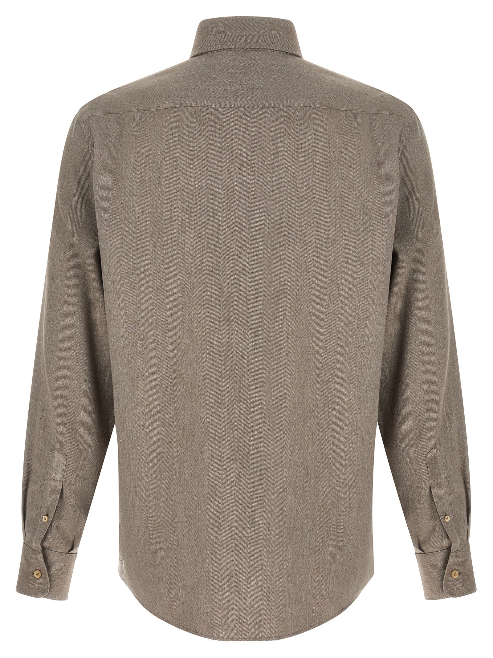 Brunello Cucinelli Herringbone Shirt