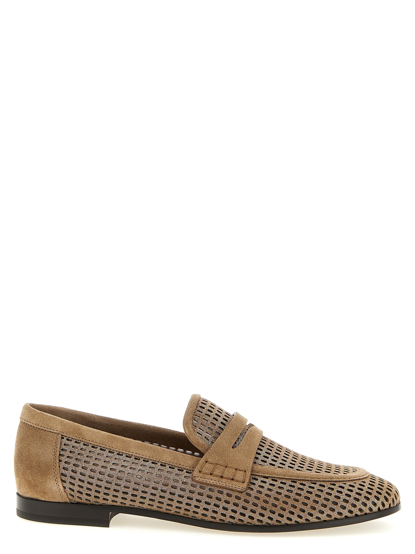 Brunello Cucinelli 'Sparkling Net' Loafers