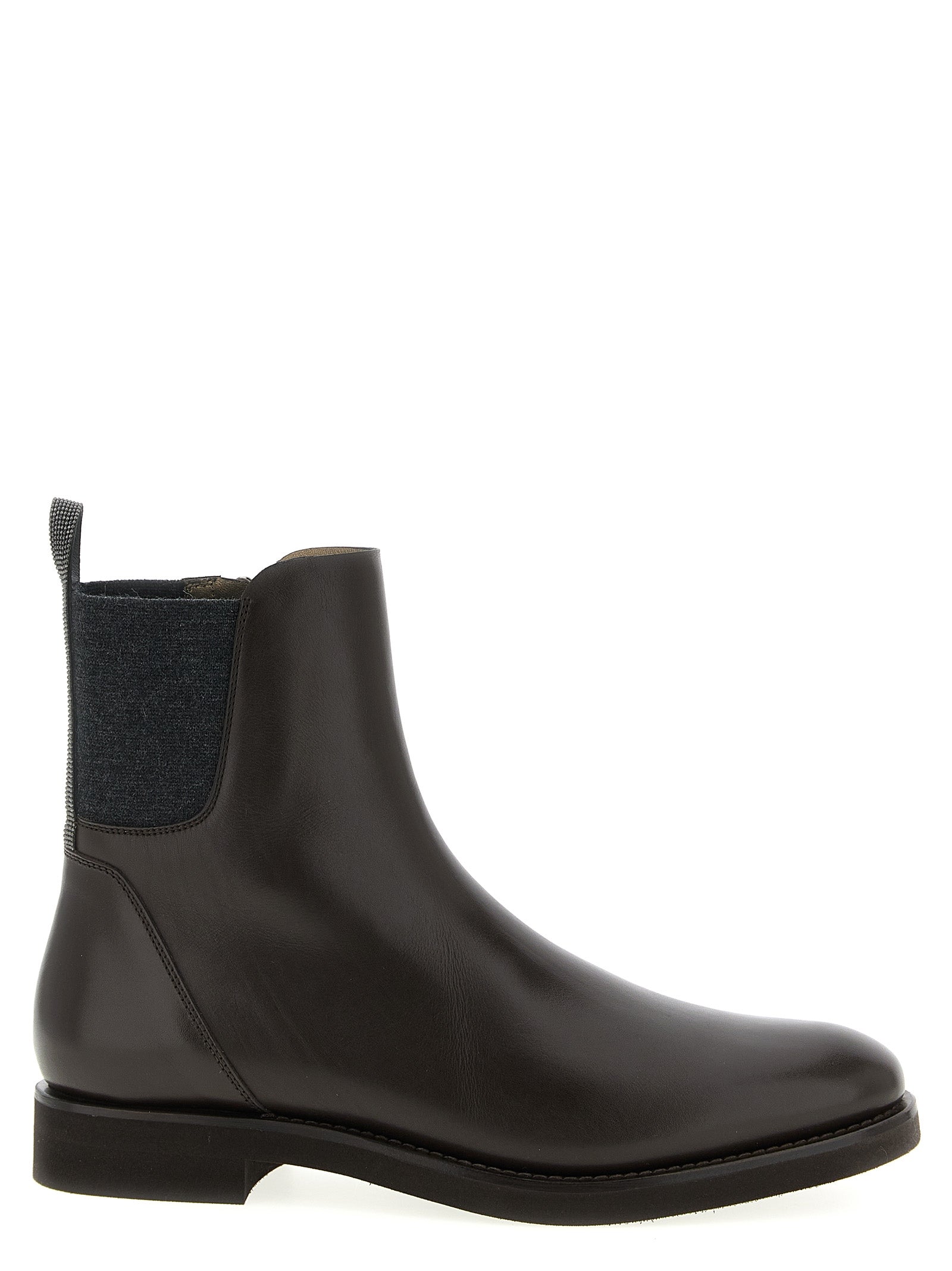 Brunello Cucinelli Monile Ankle Boots