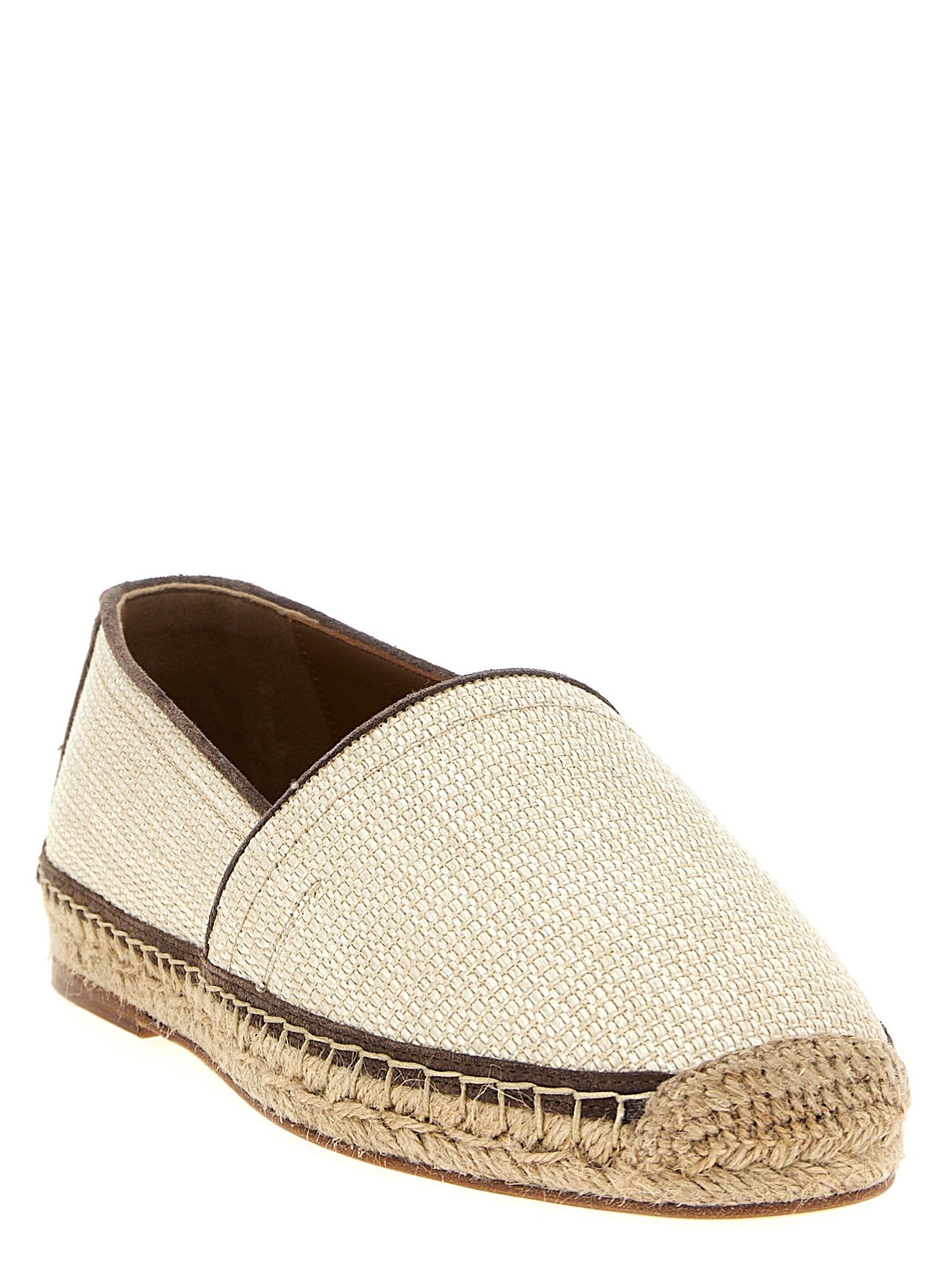 Brunello Cucinelli Raffia Espadrilles