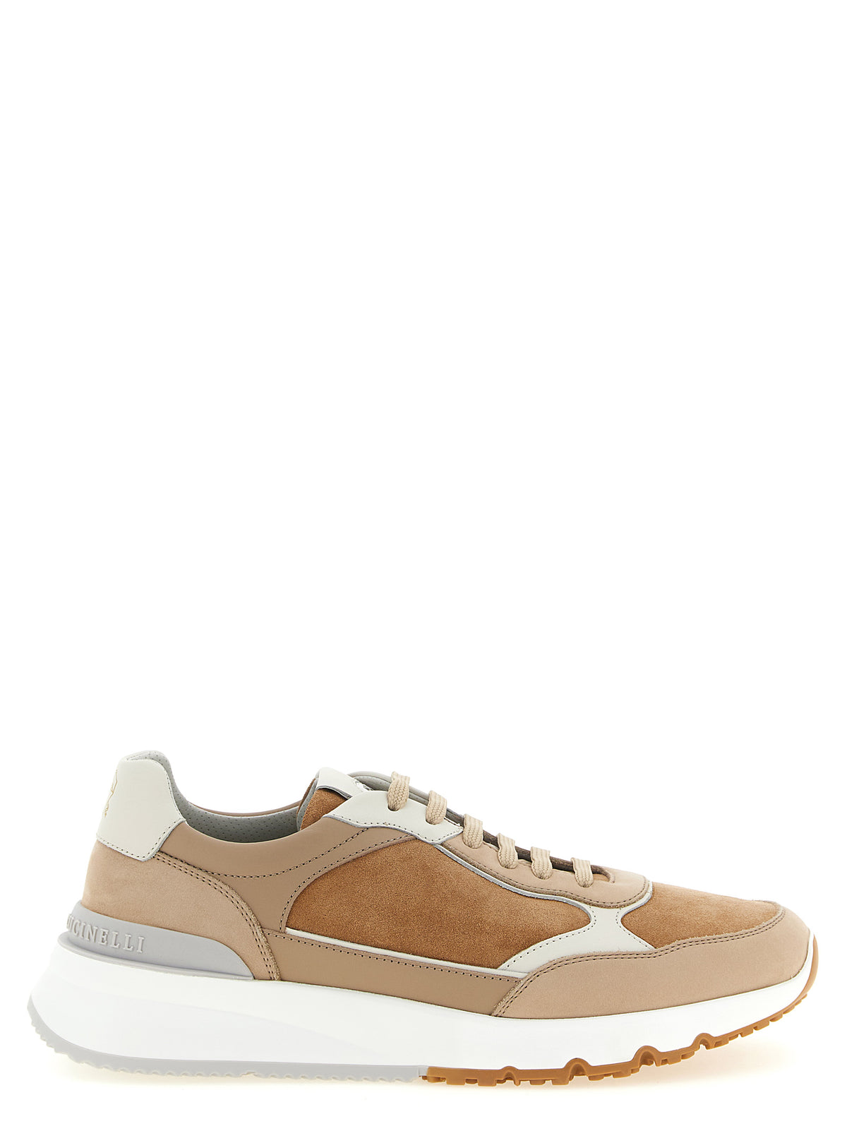 Brunello Cucinelli Beige 'Runners' Sneakers