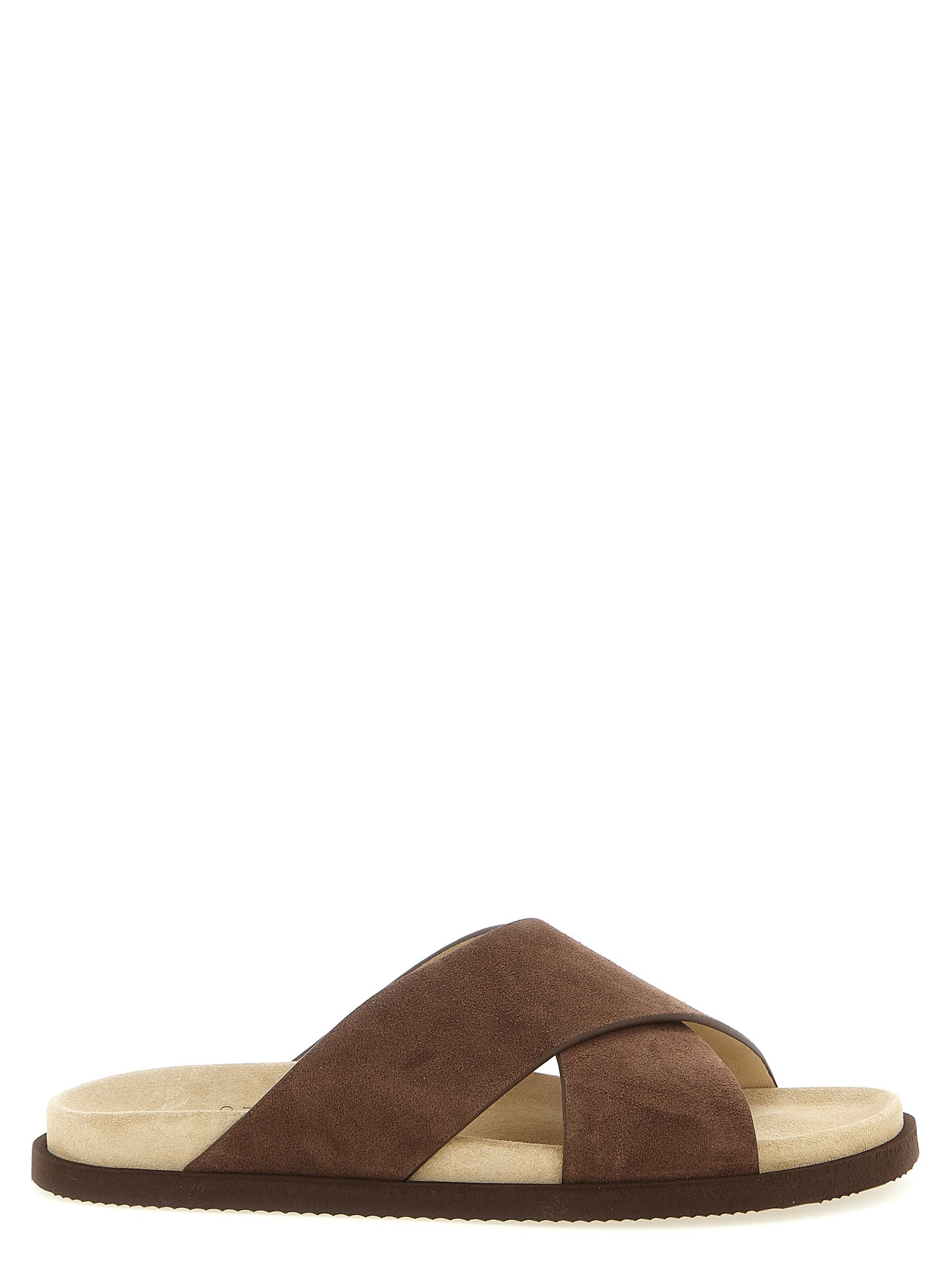 Brunello Cucinelli 'Crossover' Slides