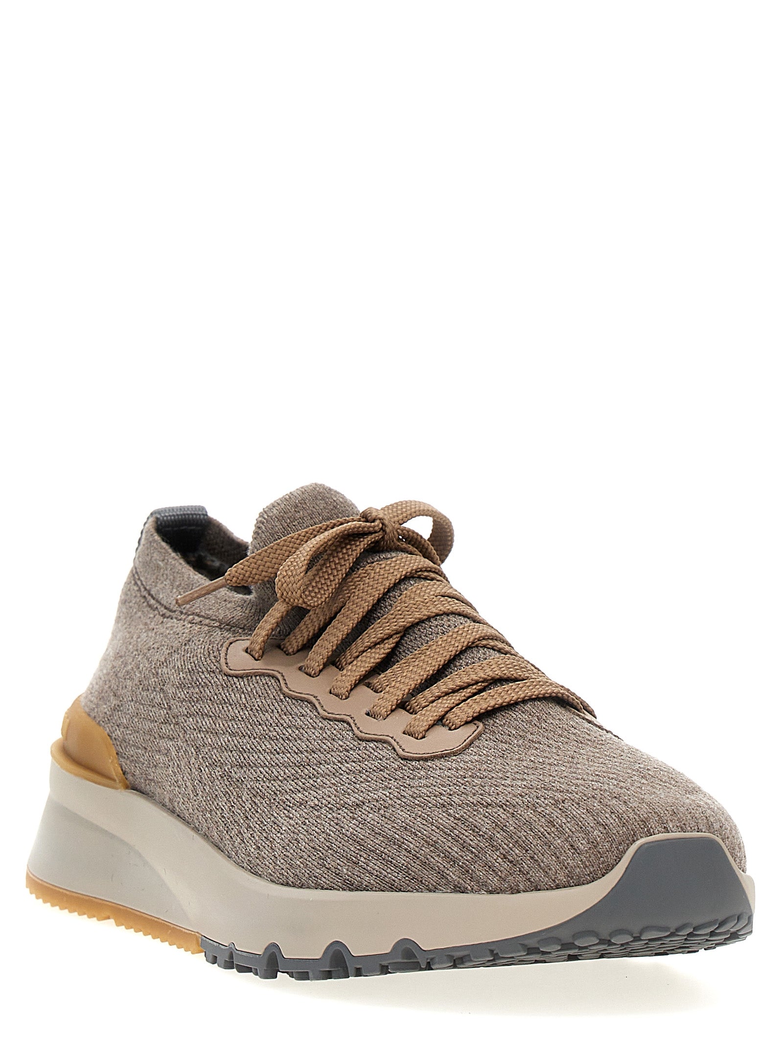 Brunello Cucinelli Knitted Sneakers