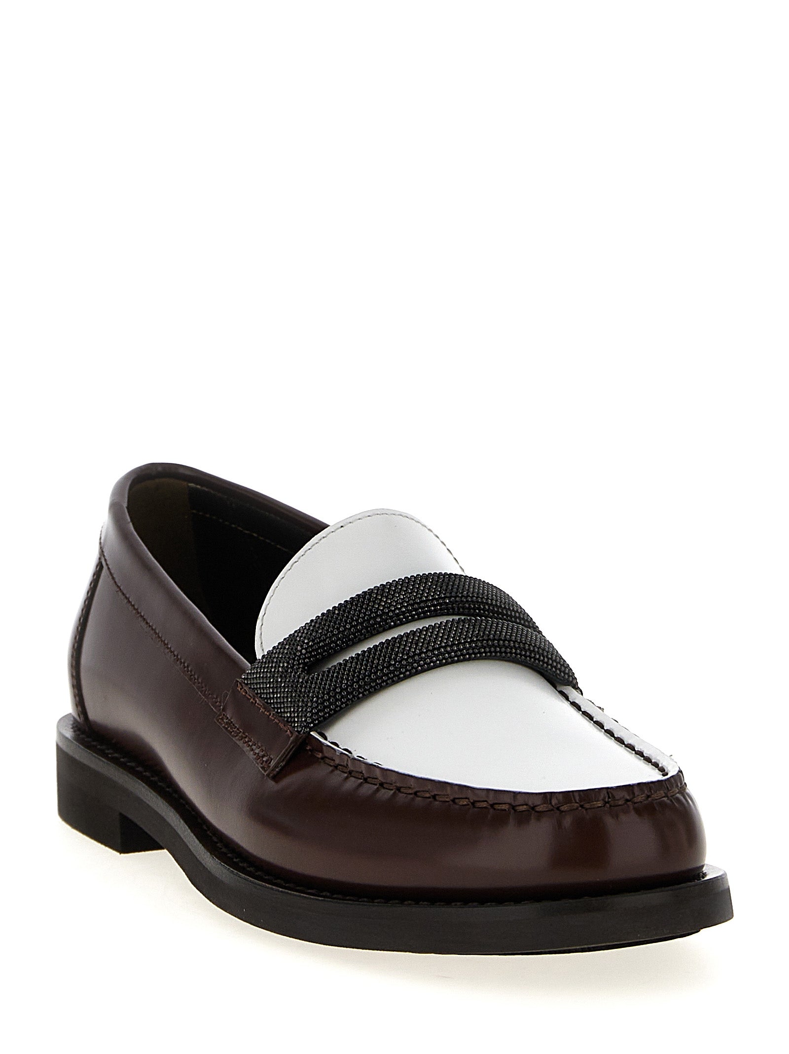 Brunello Cucinelli Two-Tone Loafers