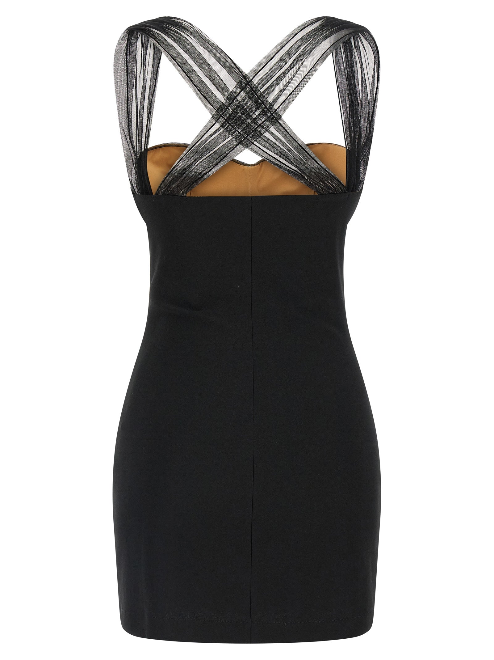 Nensi Dojaka 'Draped Padded Cup Mini' Dress
