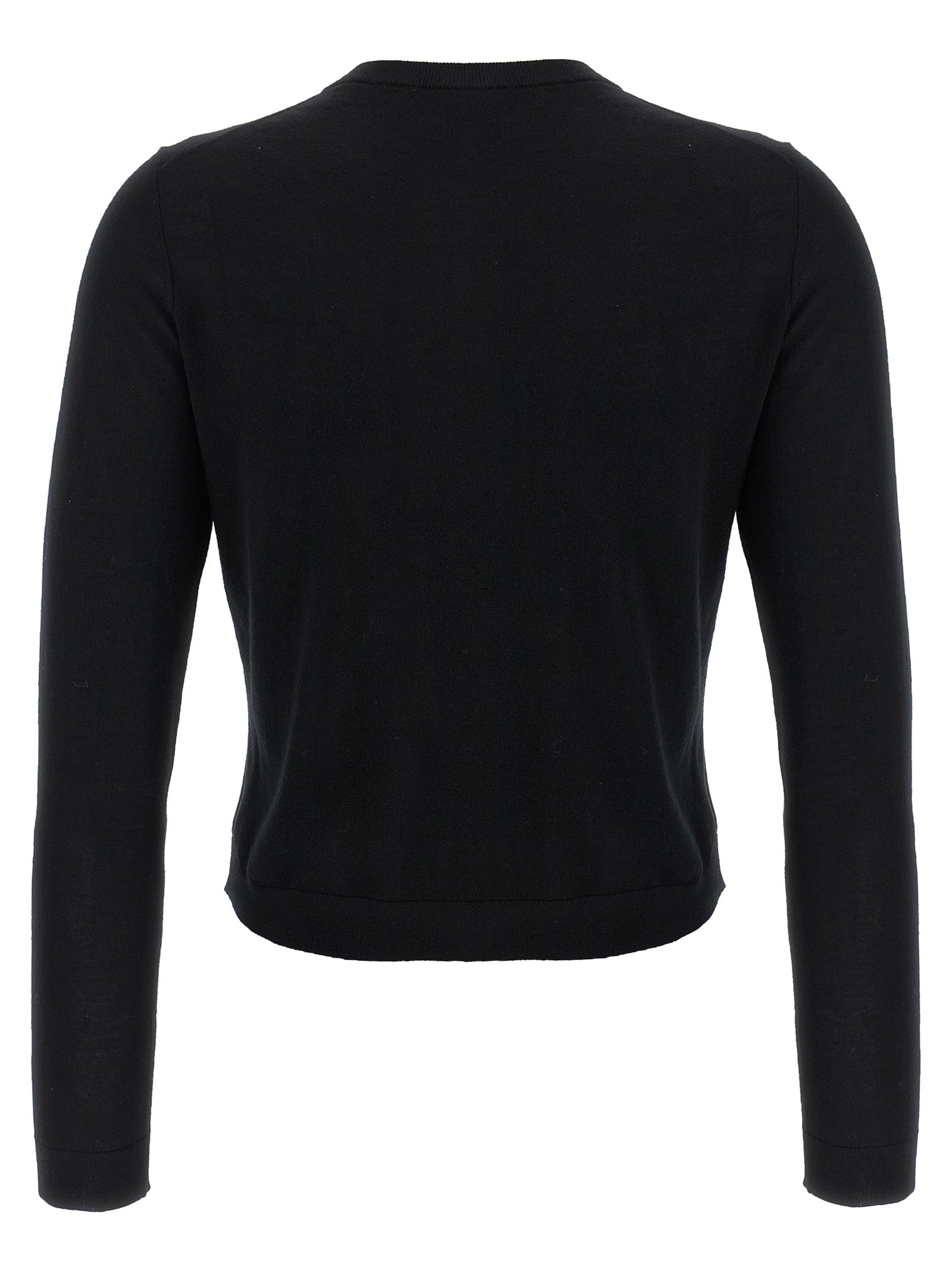 Theory Wool Cropped Cardigan