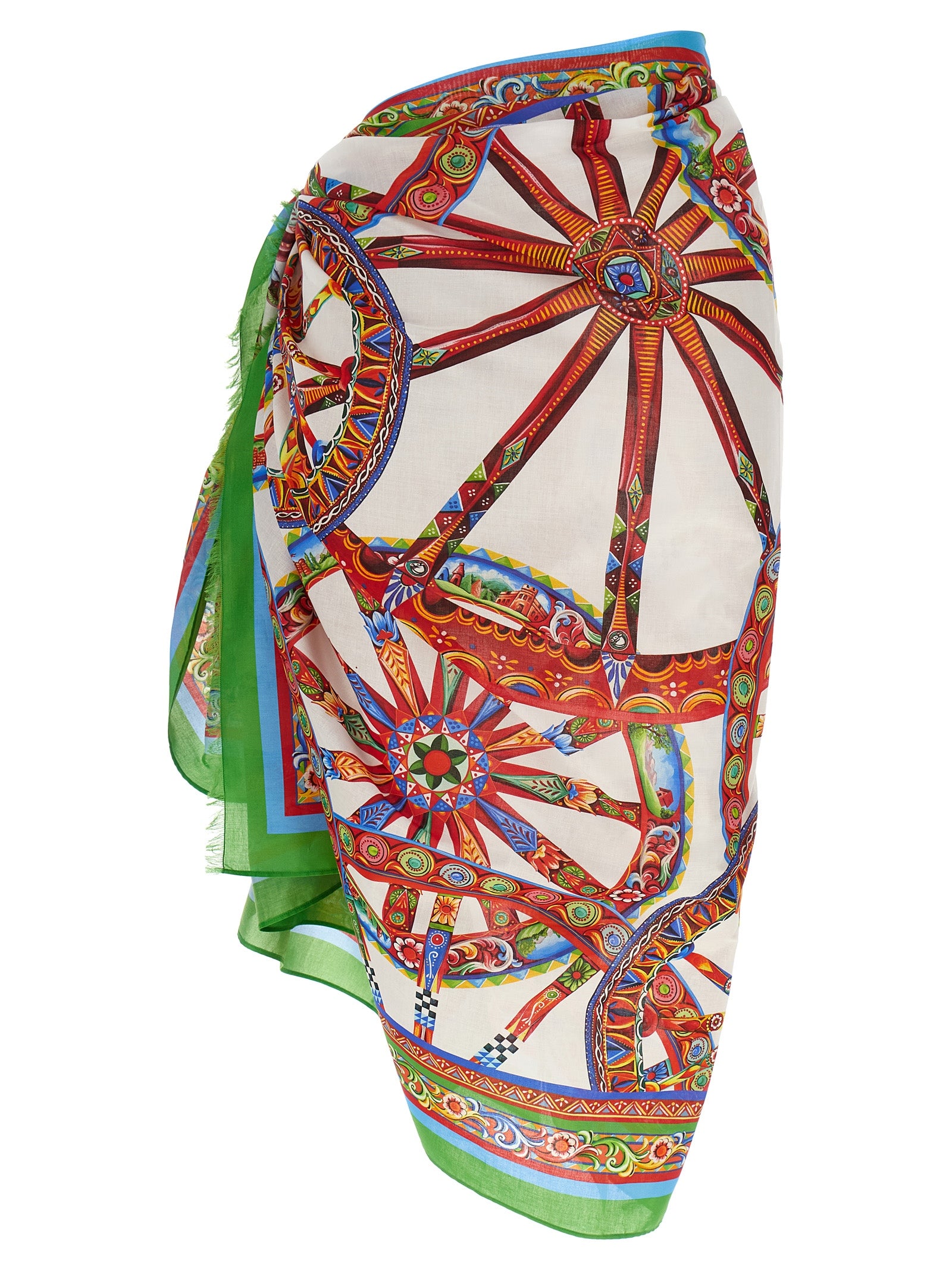 Dolce & Gabbana 'Carretto' Sarong Skirt