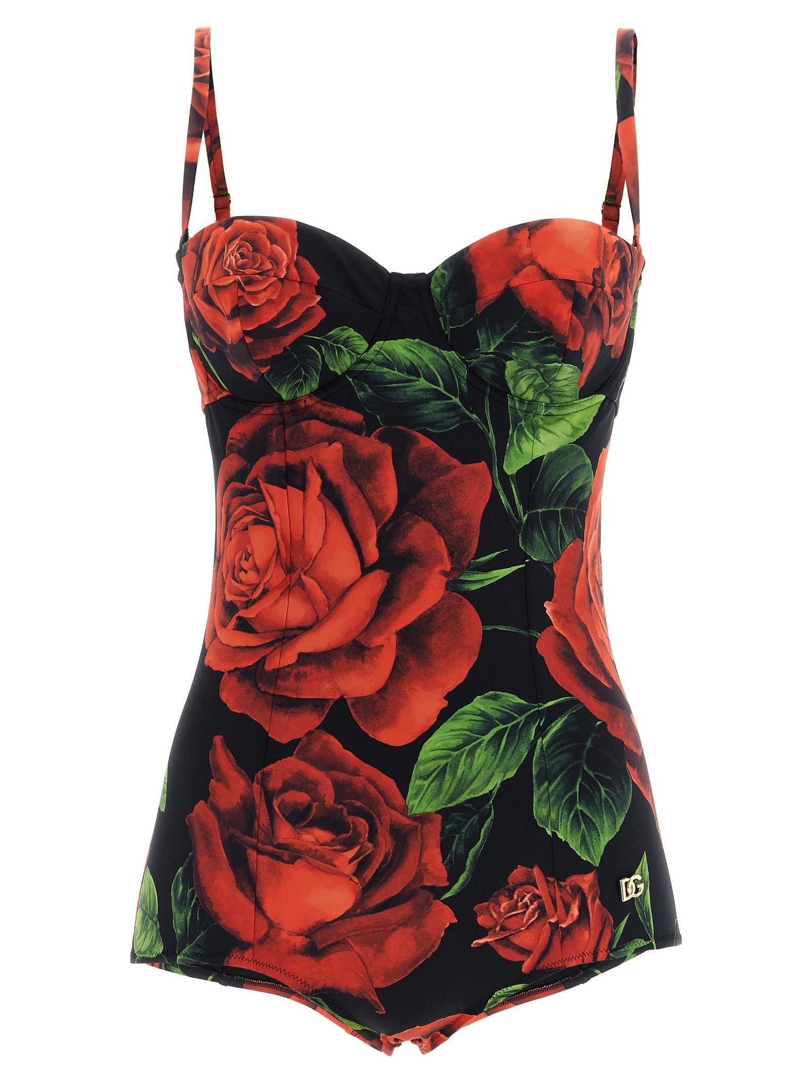 Dolce & Gabbana One-Piece Swimsuit With Balcony