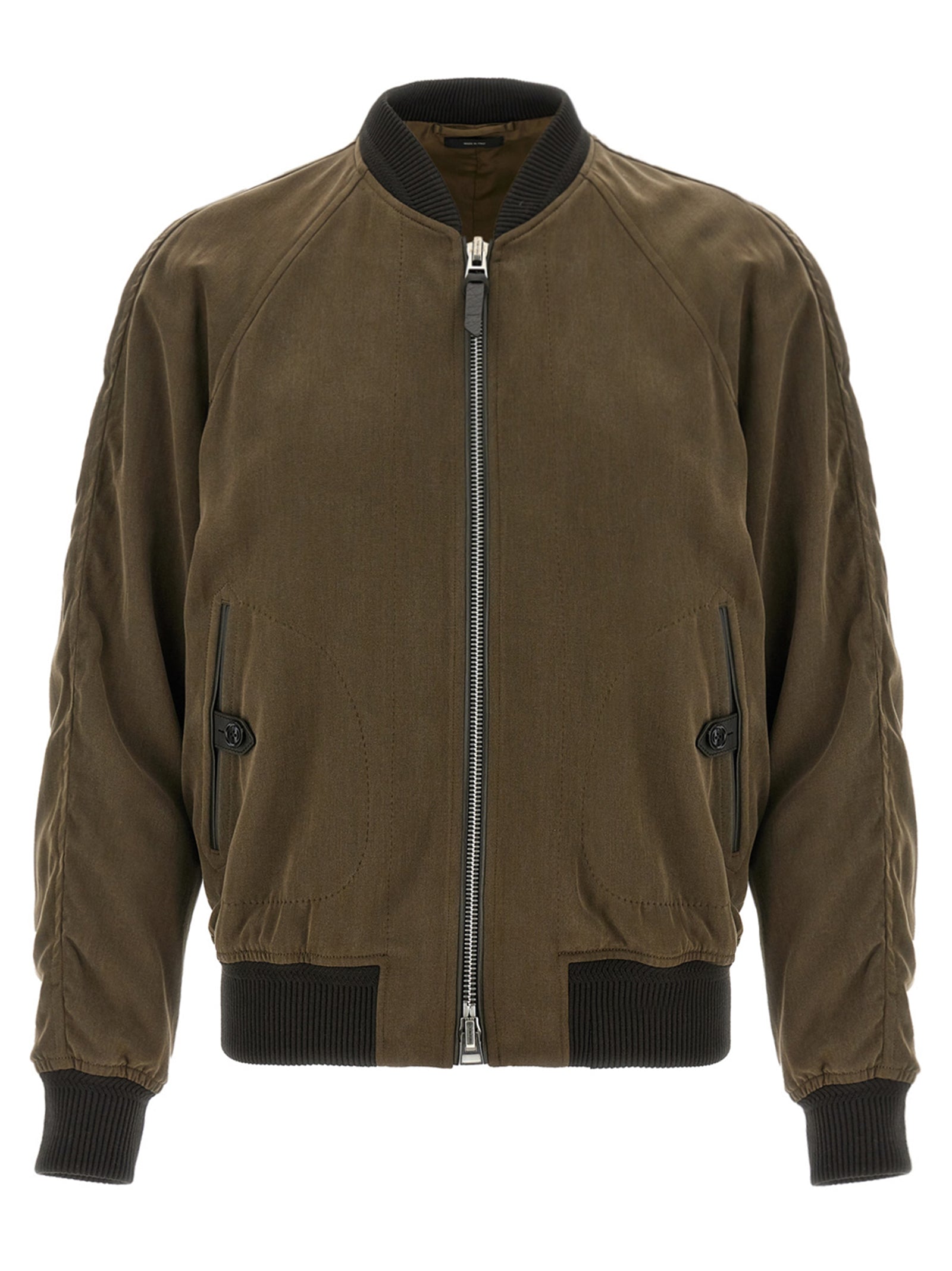 Tom Ford Gabardine Fluid Bomber Jacket