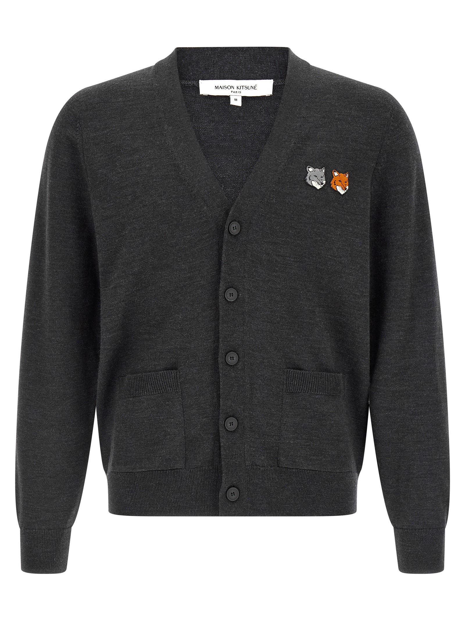 Maison Kitsune 'Double Fox' Cardigan