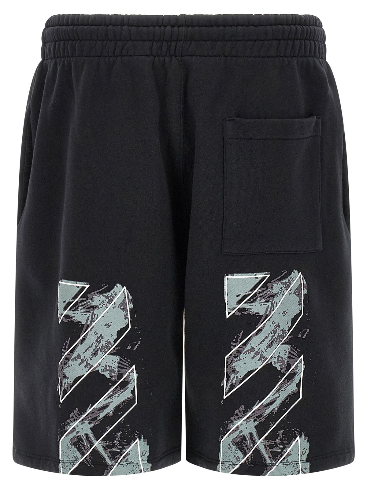 Off-White 'Paint Diag Skate' Bermuda Shorts