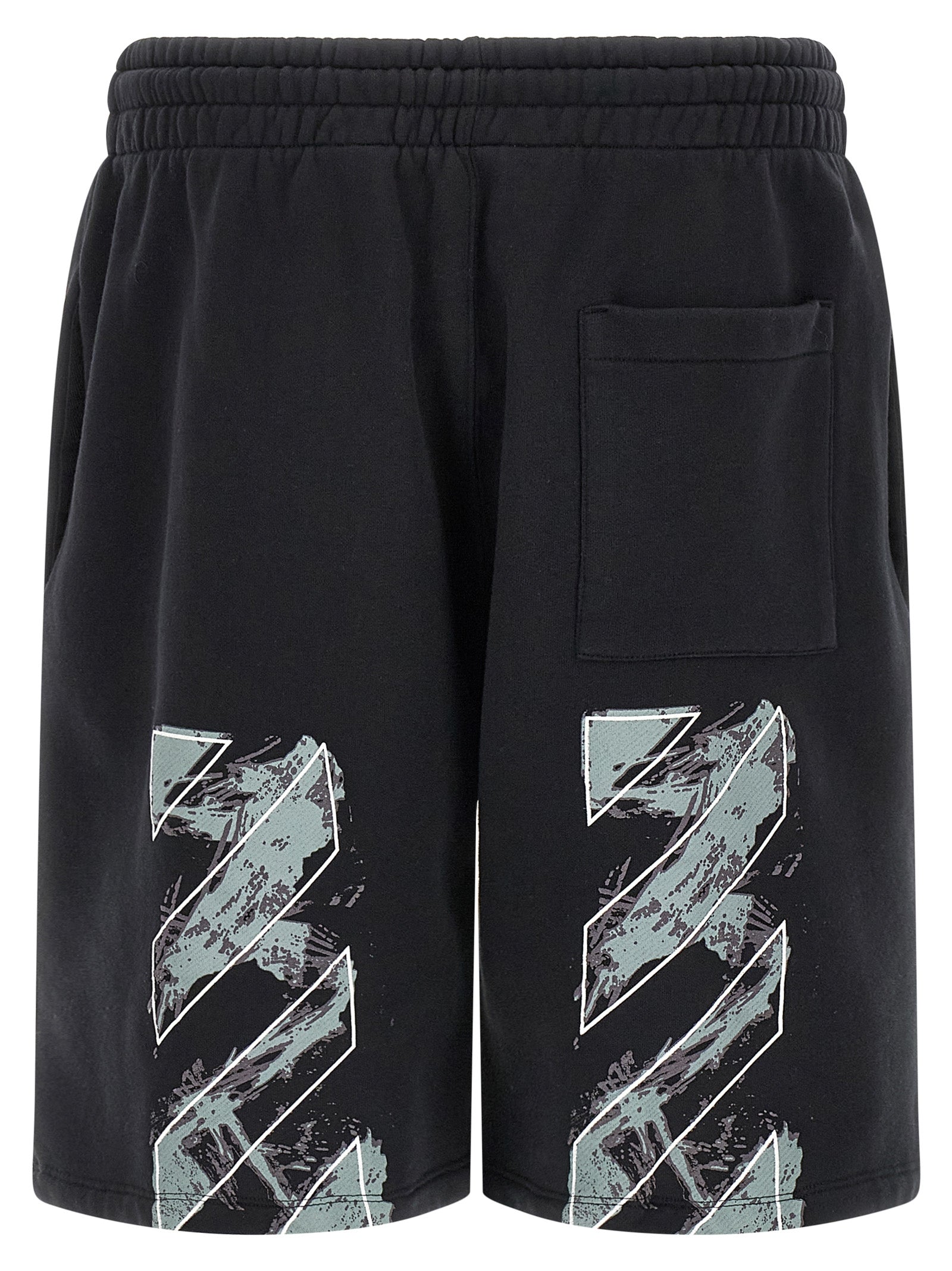 Off-White 'Paint Diag Skate' Bermuda Shorts