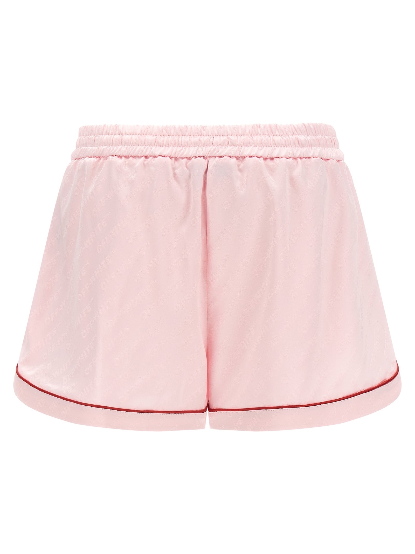 Off-White 'Jacquard Satin Pajama' Shorts