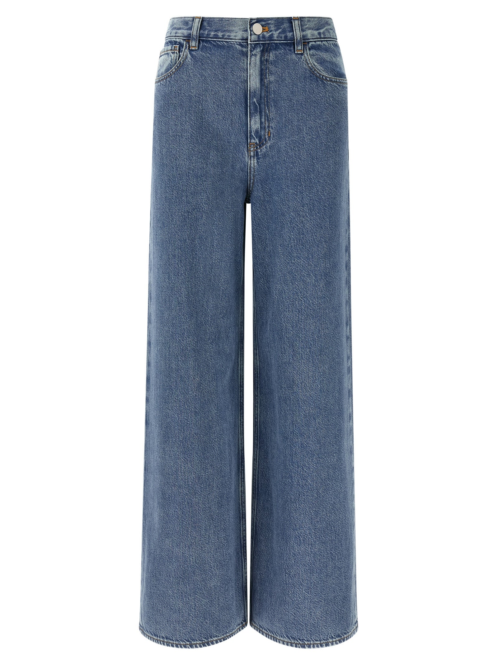 Theory 'High-Waisted Wide-Leg' Jeans
