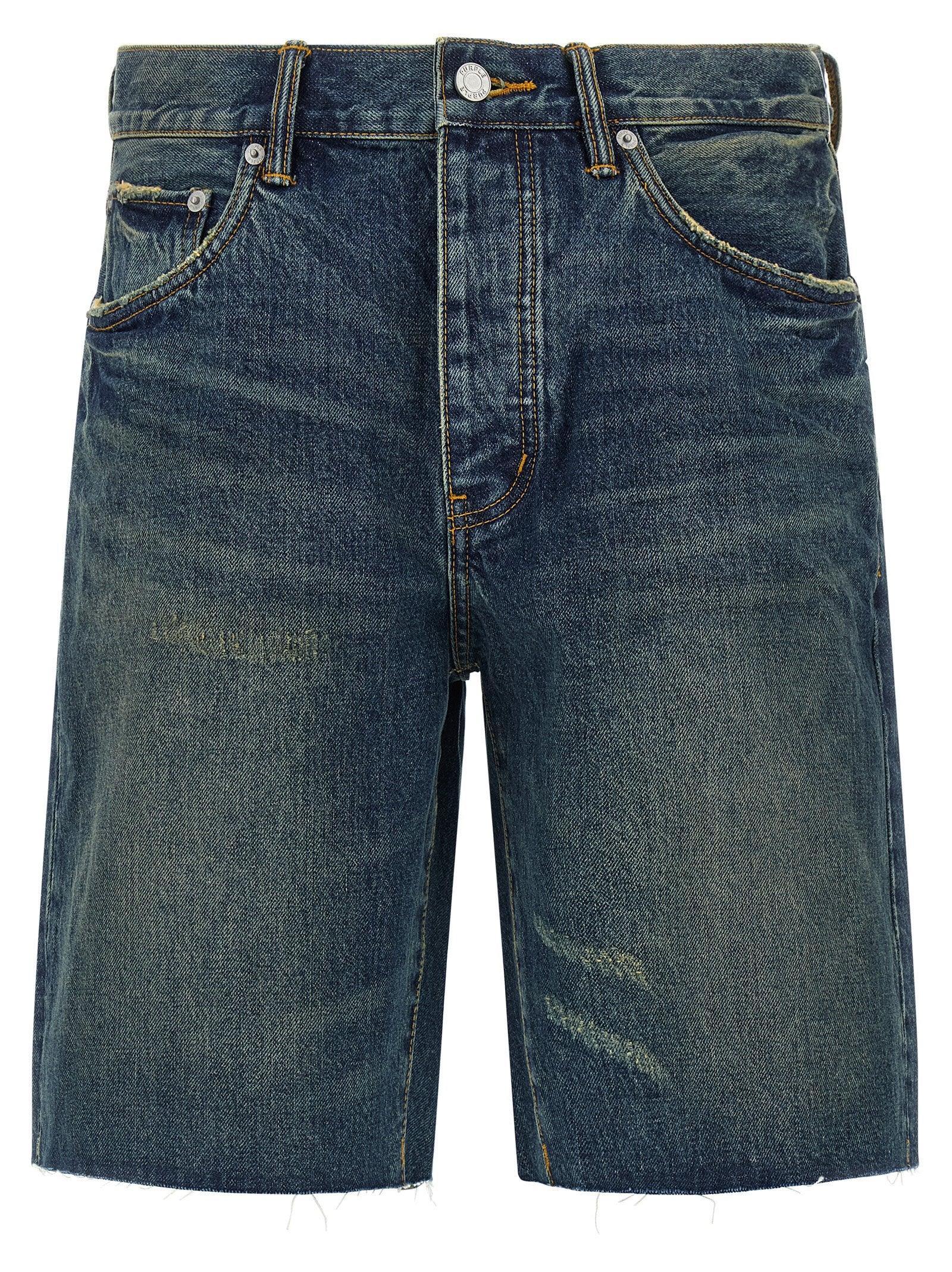 Purple 'P059 Vintage Mid' Bermuda Shorts