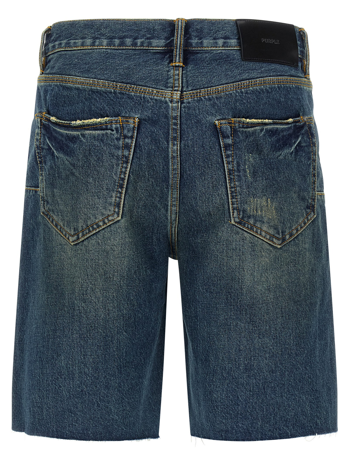 Purple 'P059 Vintage Mid' Bermuda Shorts