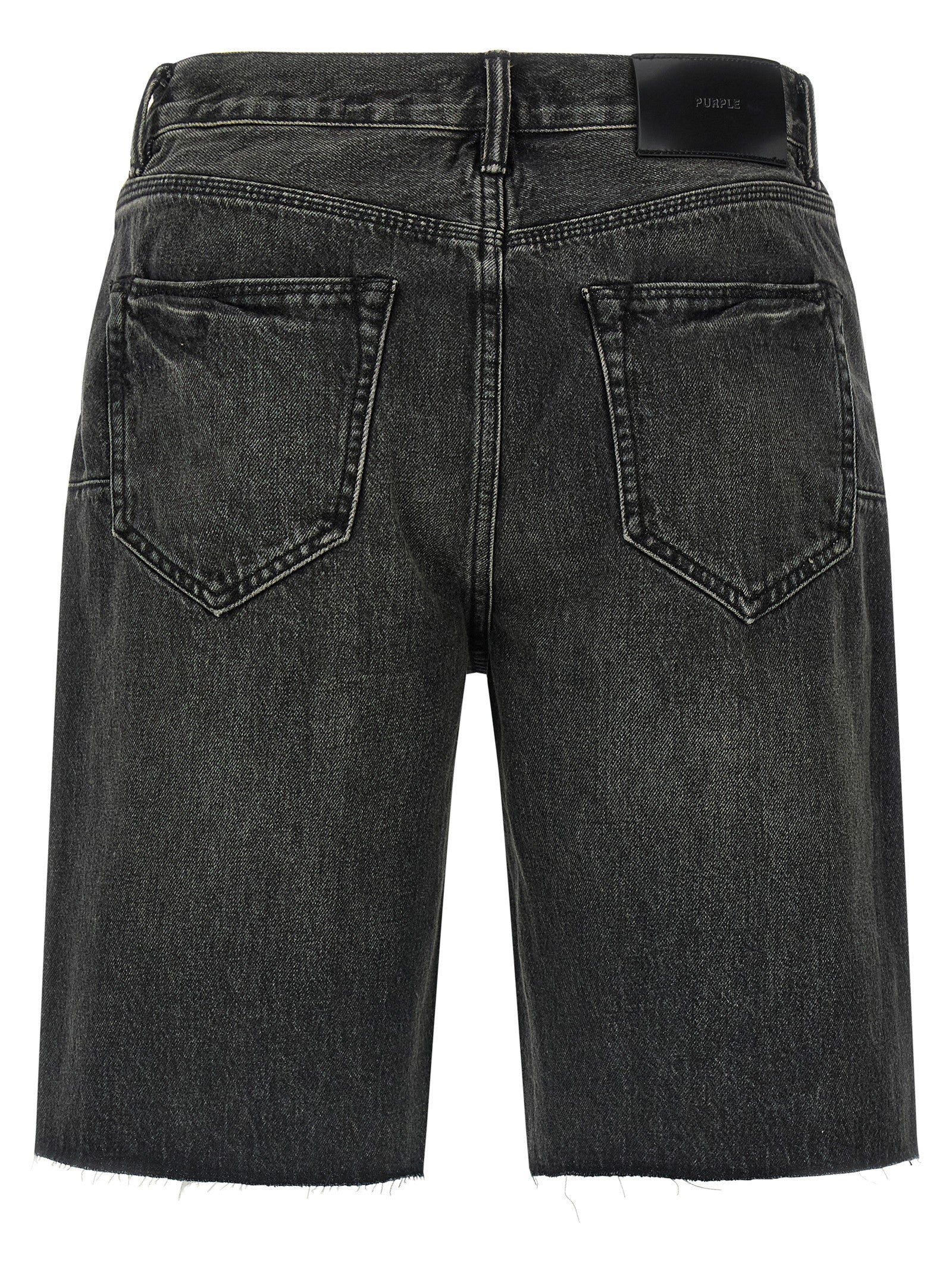 Purple 'P059 Kamari' Bermuda Shorts