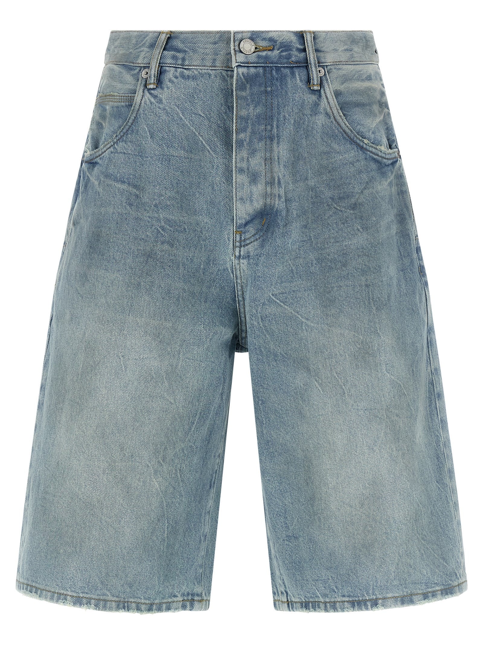 Purple 'P070 Vintage Dust Bowl' Bermuda Shorts