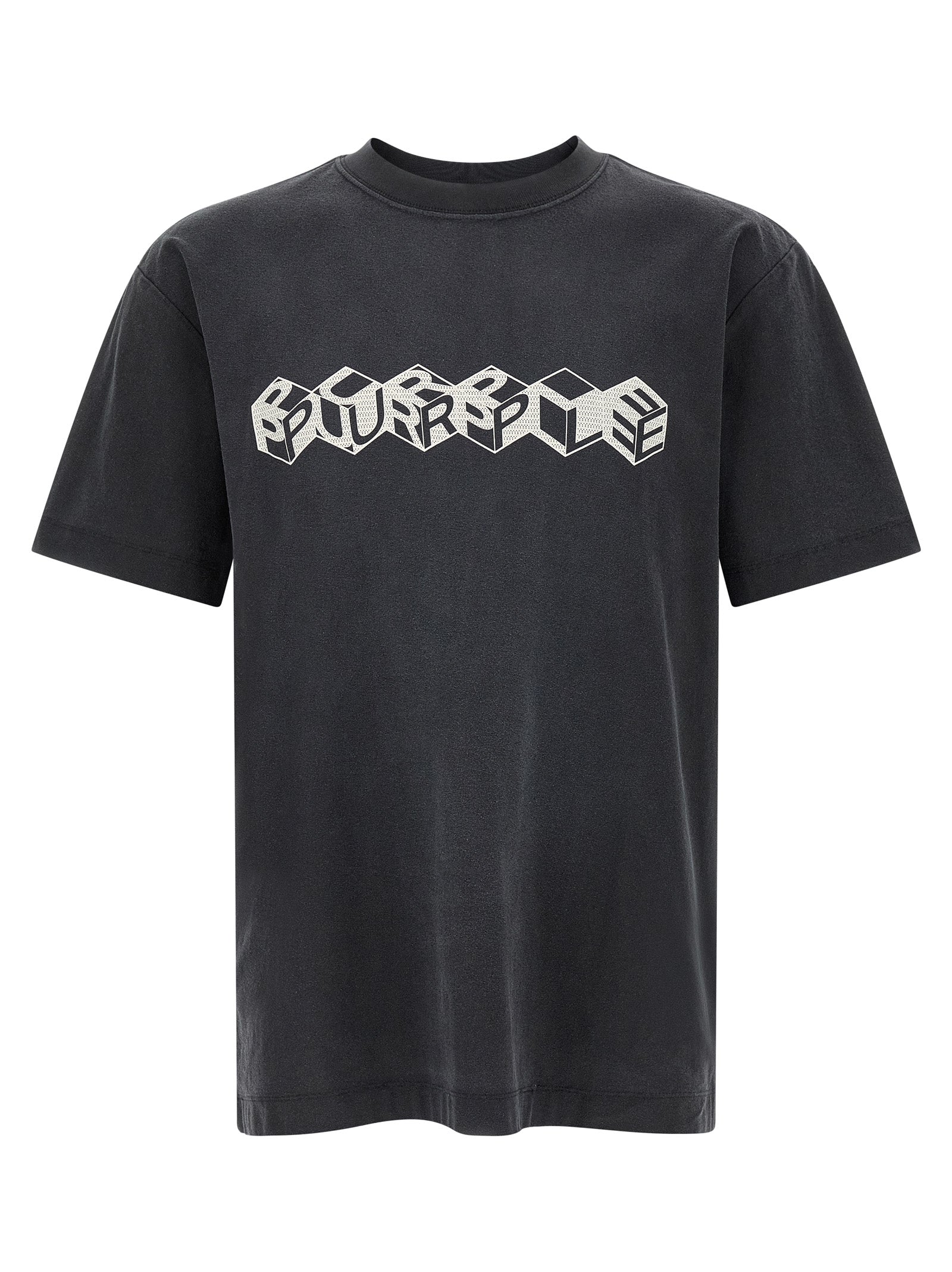 Purple 'Cube' T-Shirt