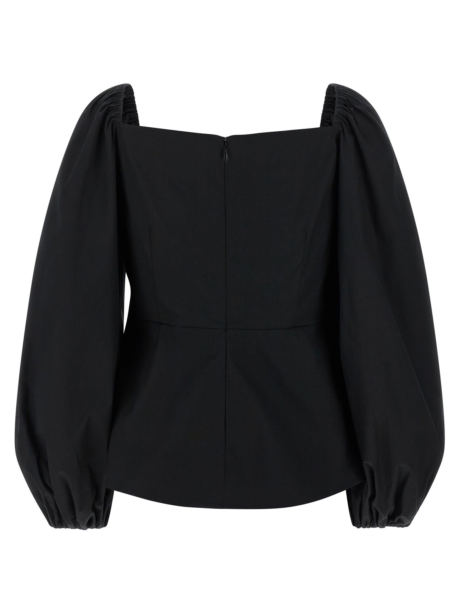 Carolina Herrera 'Puff' Sleeve Top