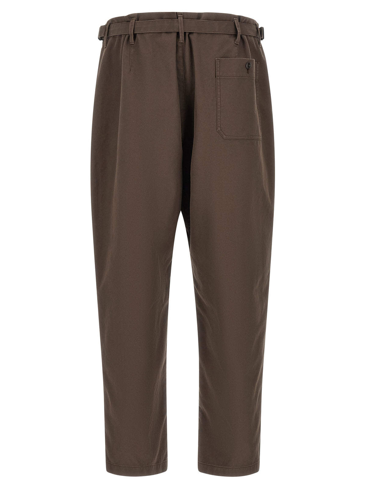 Lemaire Brown Tapered Pants