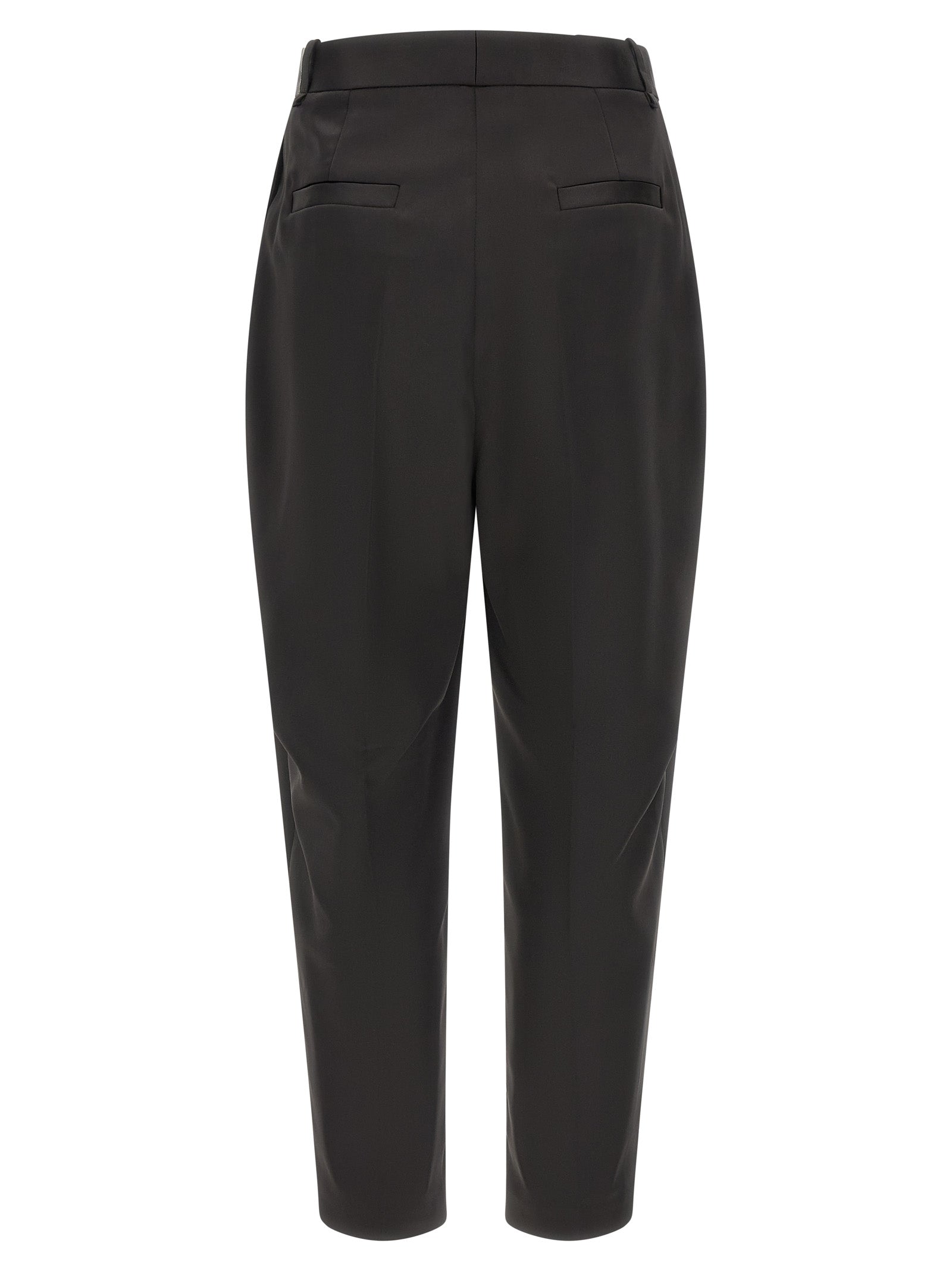 Elisabetta Franchi Stretch Satin Pants