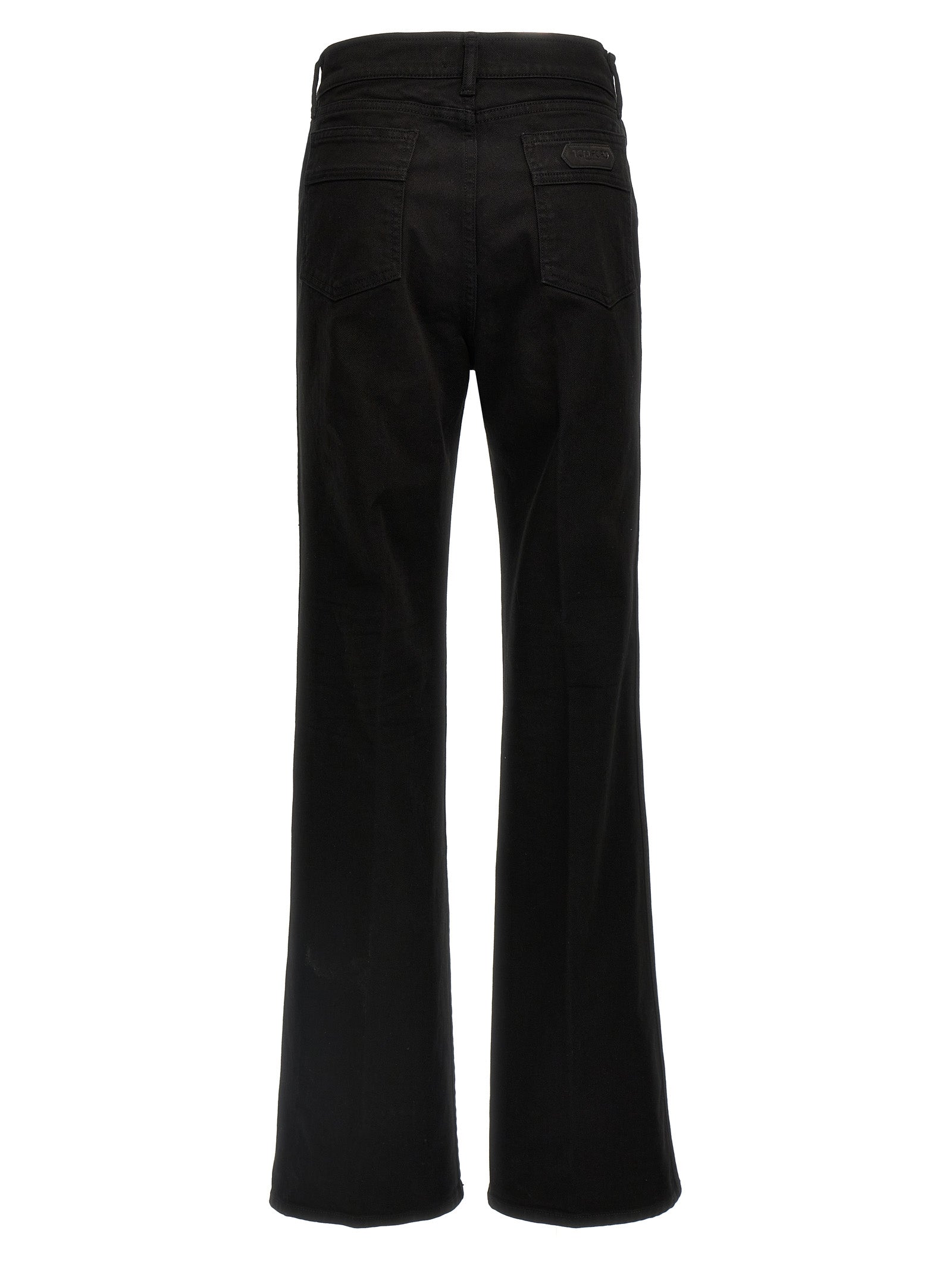 Tom Ford 'Stretch Twill Denim Wide Flare' Jeans