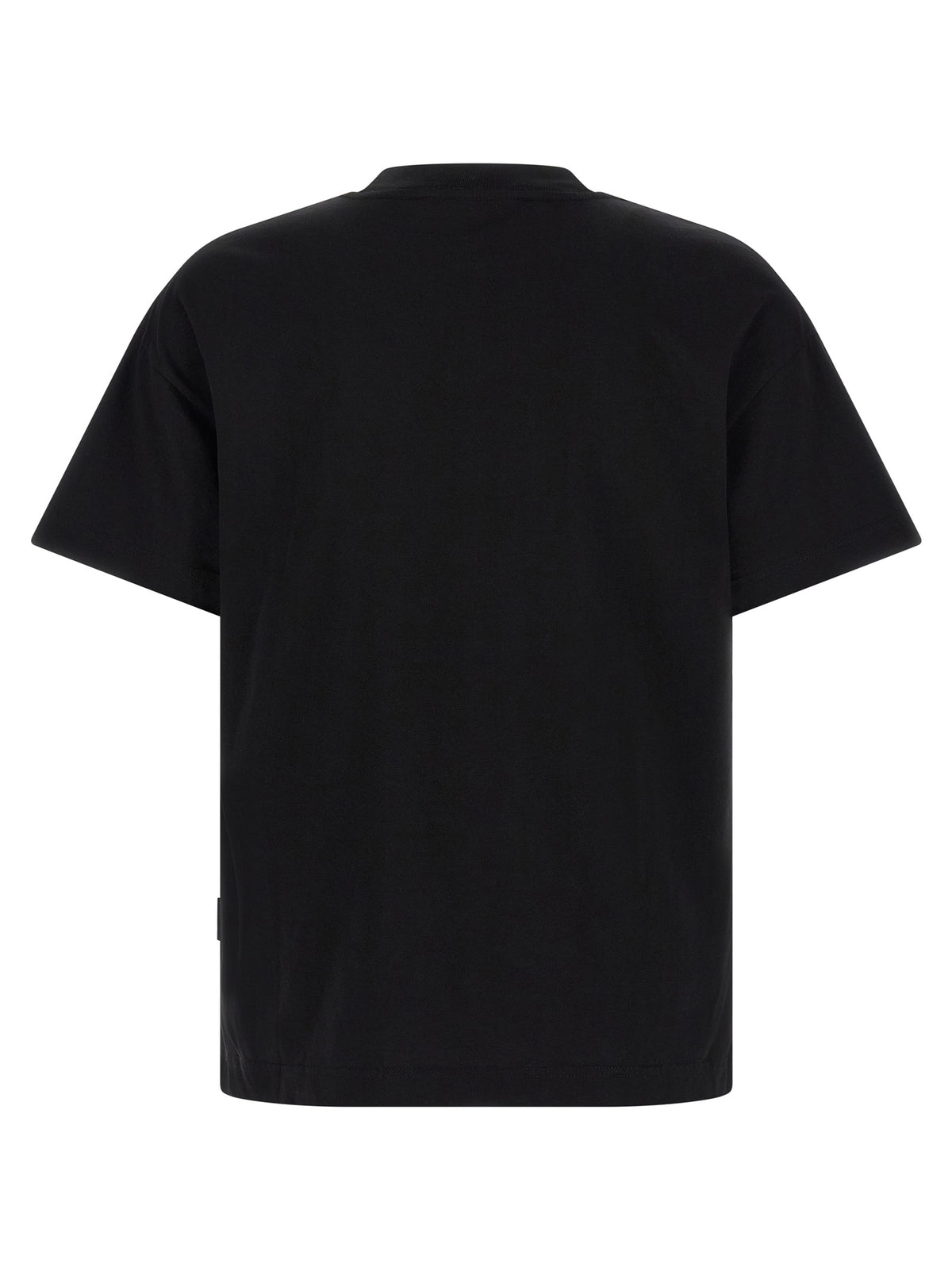 Palm Angels Black 'Neck Logo Regular' T-Shirt