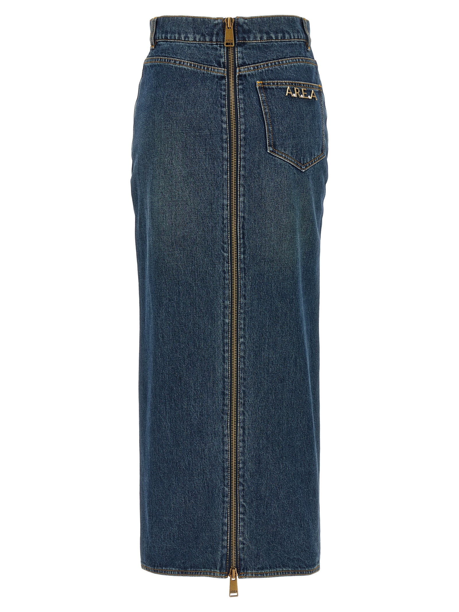 Area 'Zip Slit Midi' Skirt