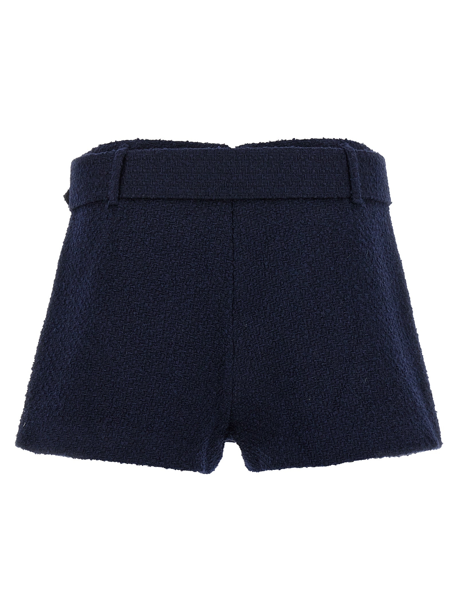 Self Portrait Bouclé Wool Skort