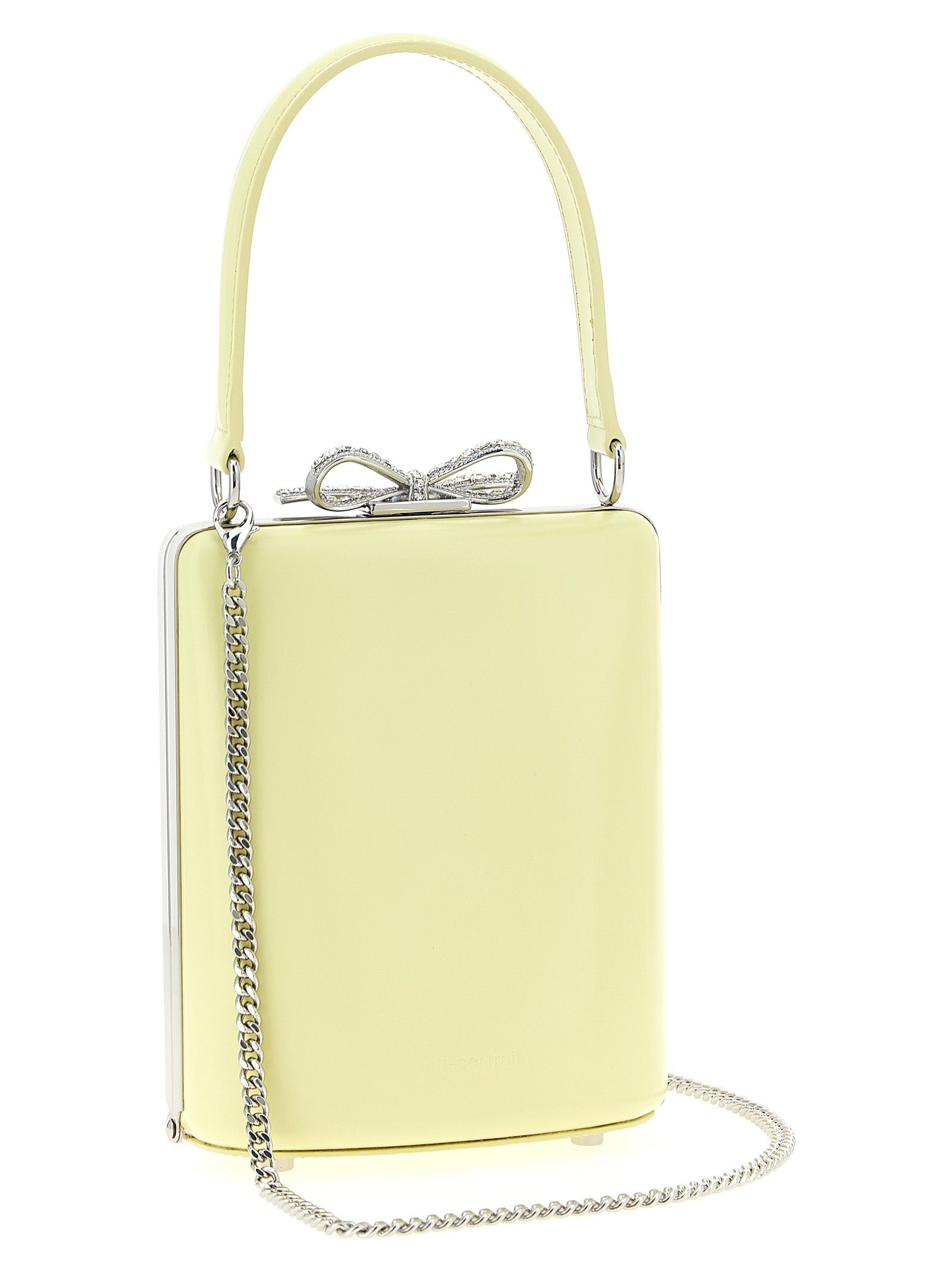 Self Portrait 'Yellow Leather Bag' Handbag