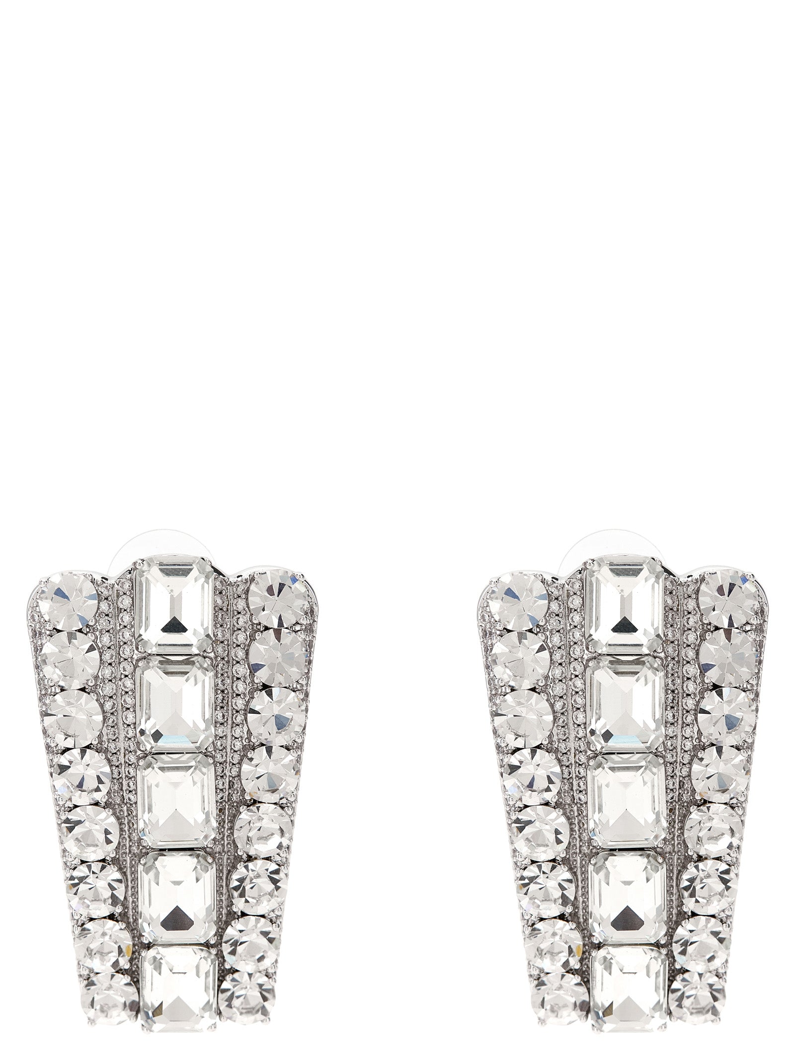 Self Portrait 'Multi Crystal' Earrings