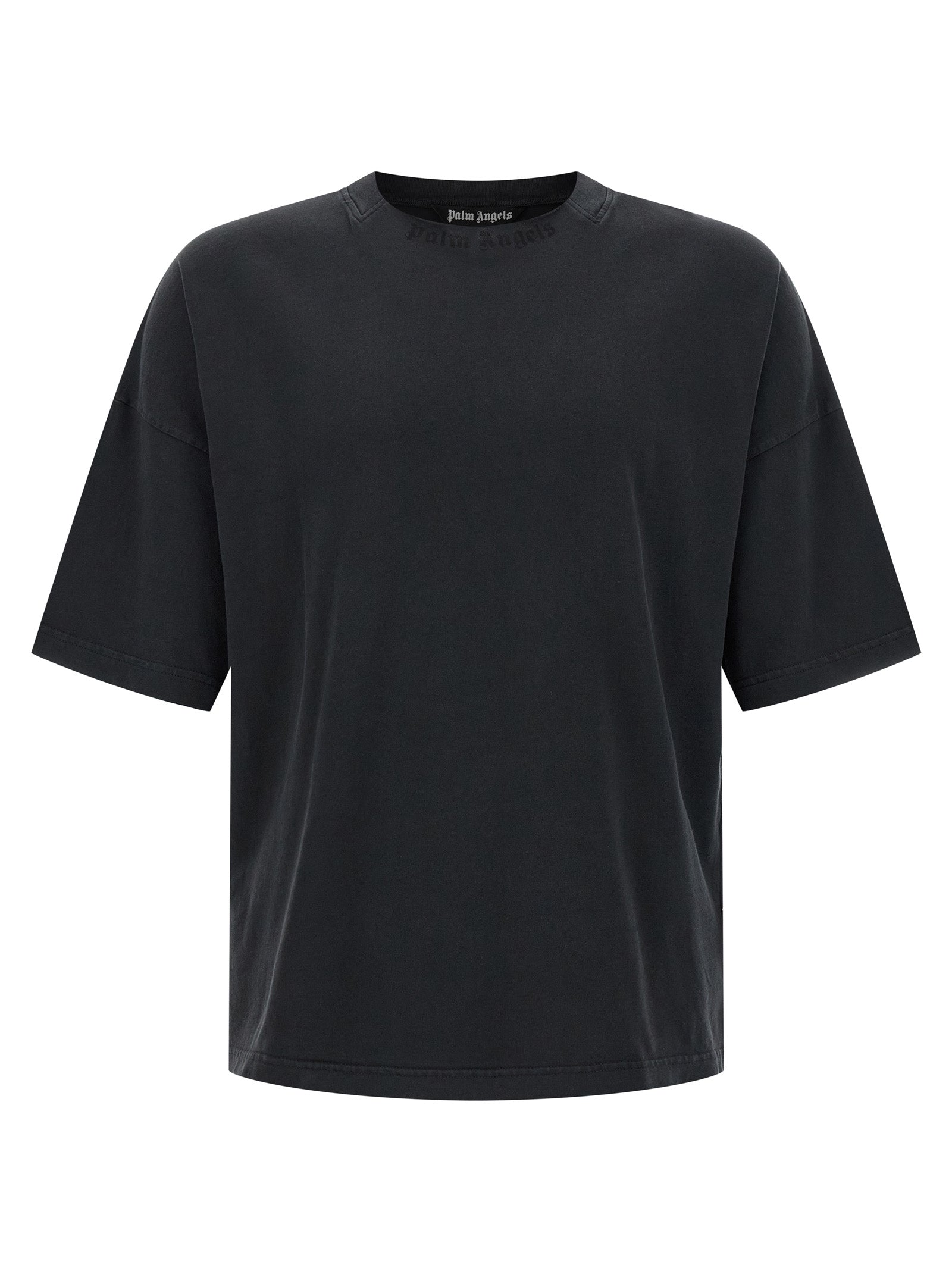 Palm Angels 'Curved Logo' T-Shirt