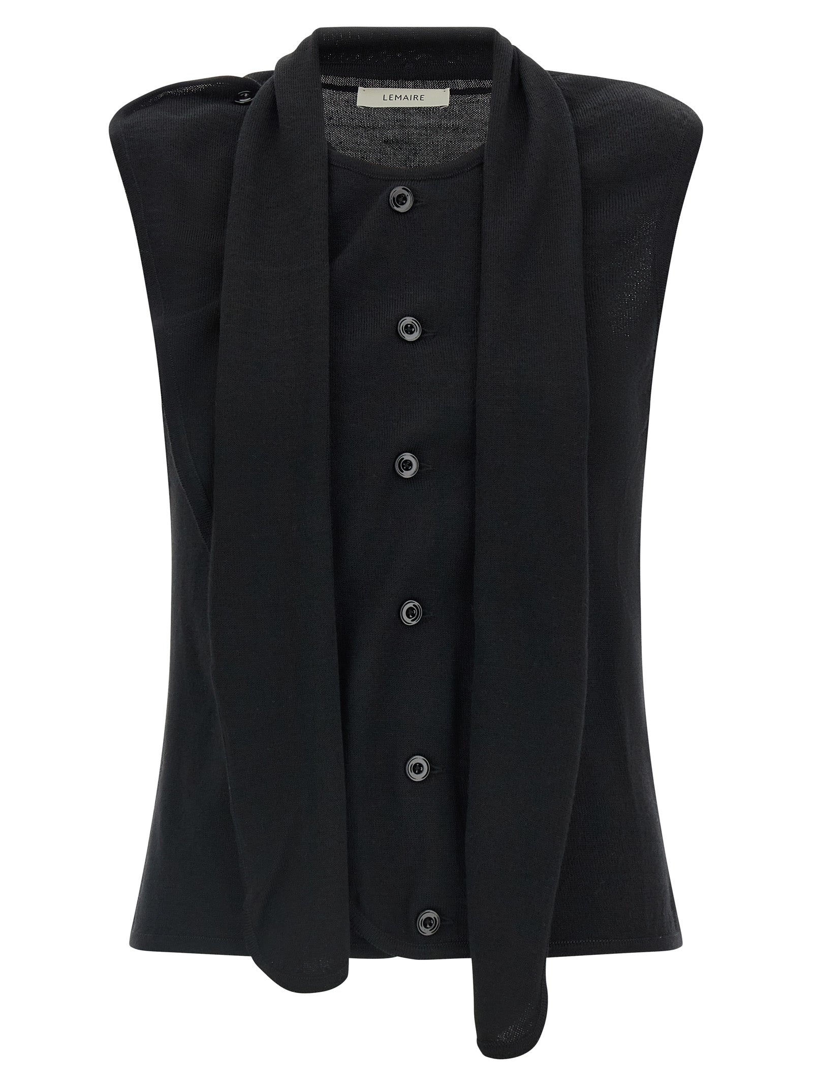 Lemaire Draped Panel Vest