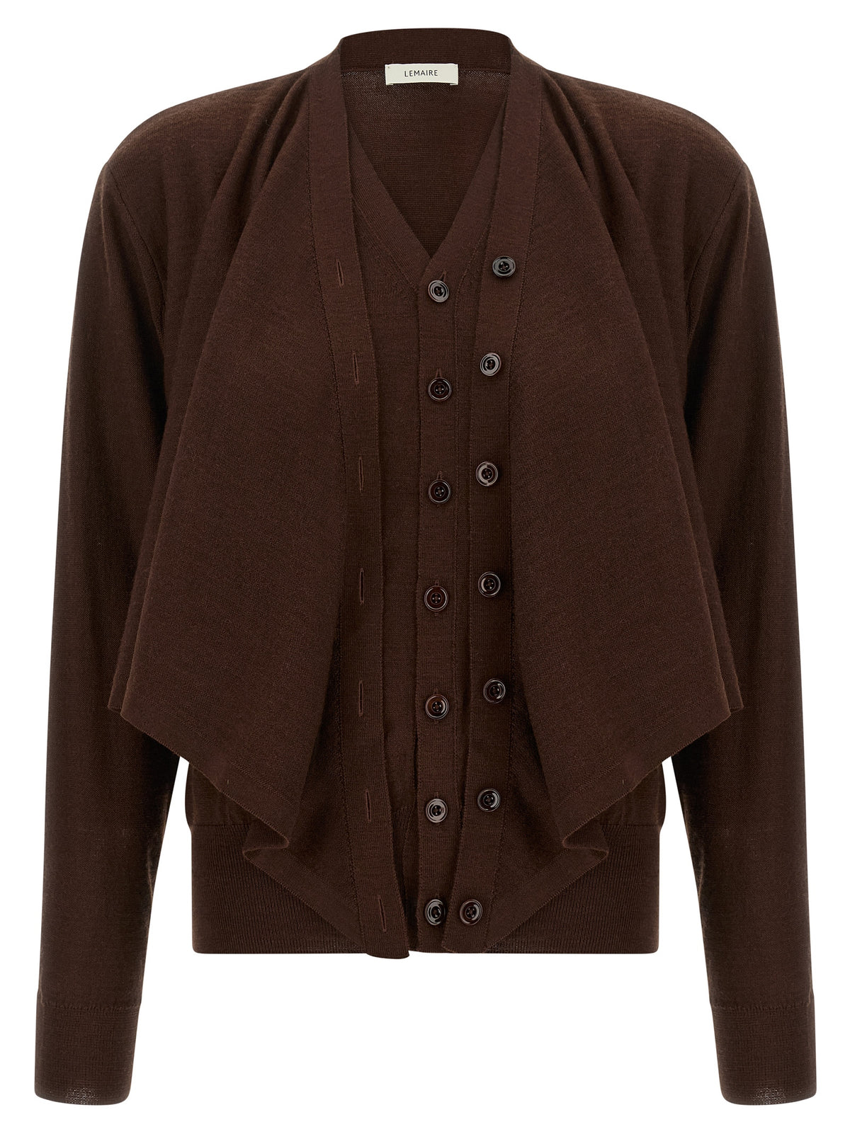 Lemaire 'Trompe L'Oeil' Effect Cardigan