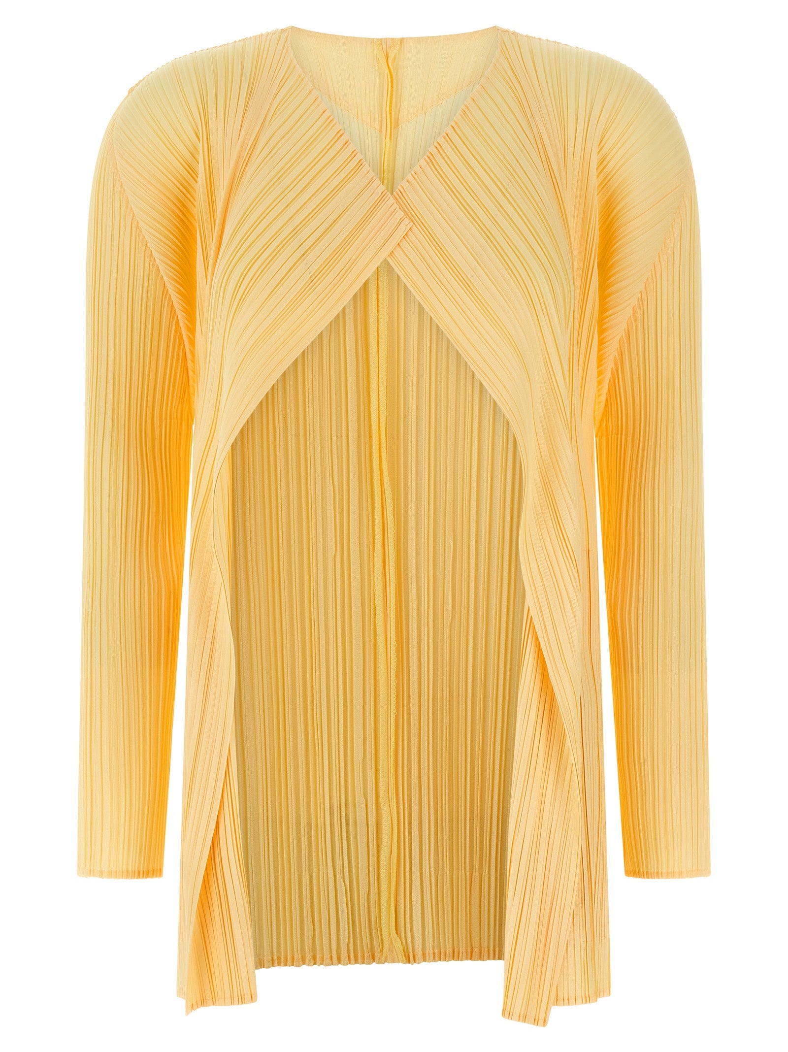 Pleats Please Issey Miyake 'Mellow Pleats' Cardigan