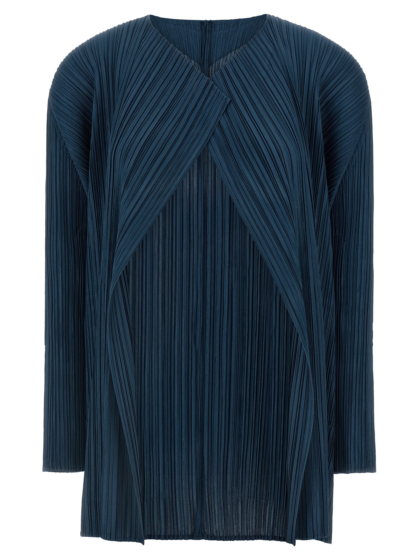 Pleats Please Issey Miyake 'Mellow Pleats' Cardigan