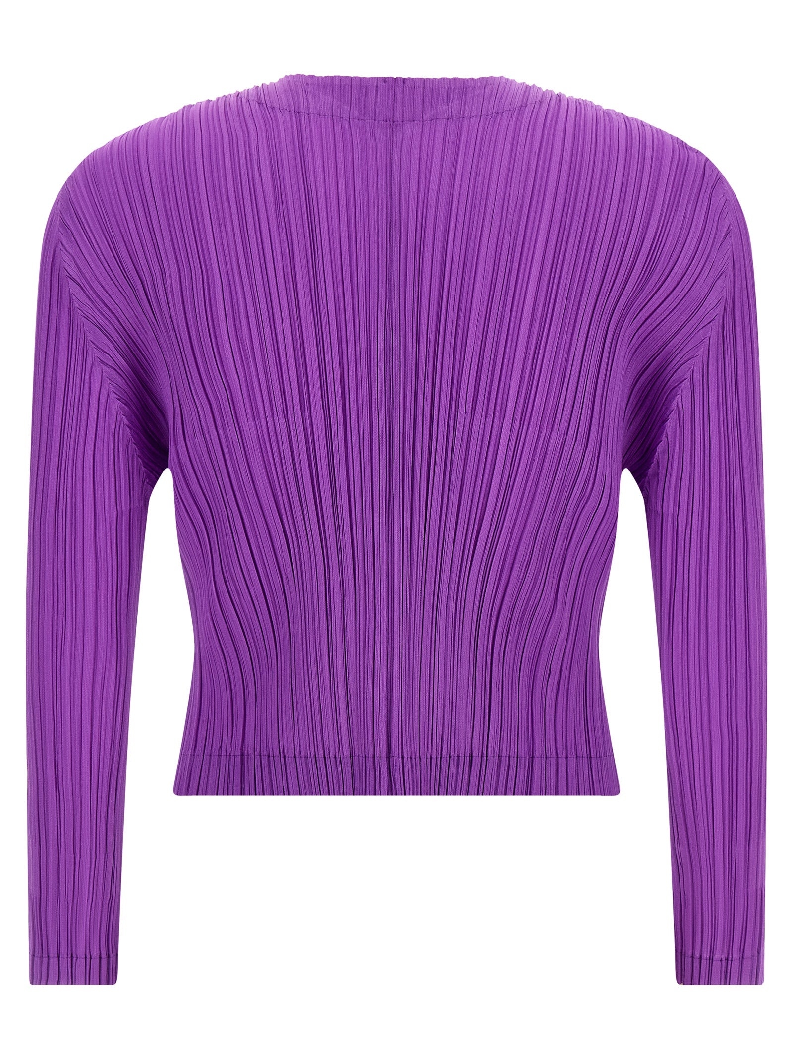 Pleats Please Issey Miyake 'Monthly Colors: August' Cardigan