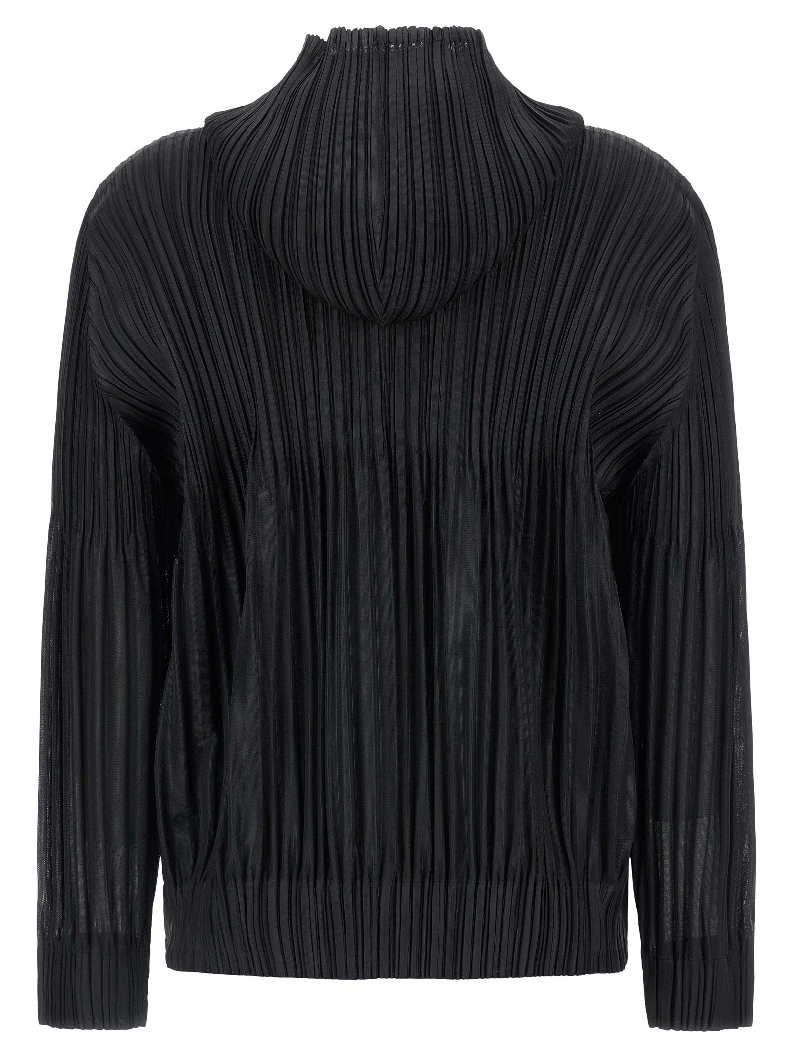 Pleats Please Issey Miyake 'Fluffy Basics' Cardigan