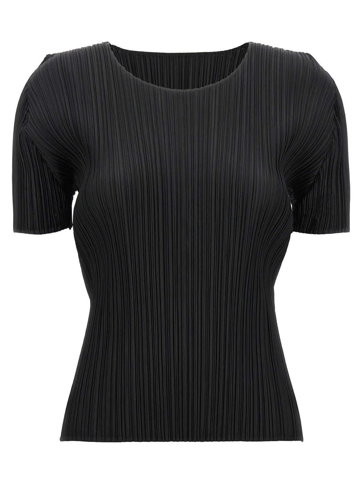 Pleats Please Issey Miyake Black 'Basics' Top