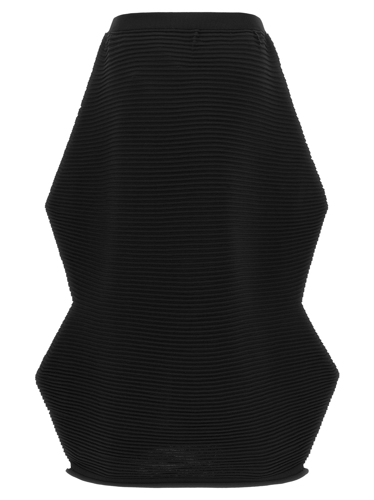 Pleats Please Issey Miyake 'Zig Zag Knit' Skirt